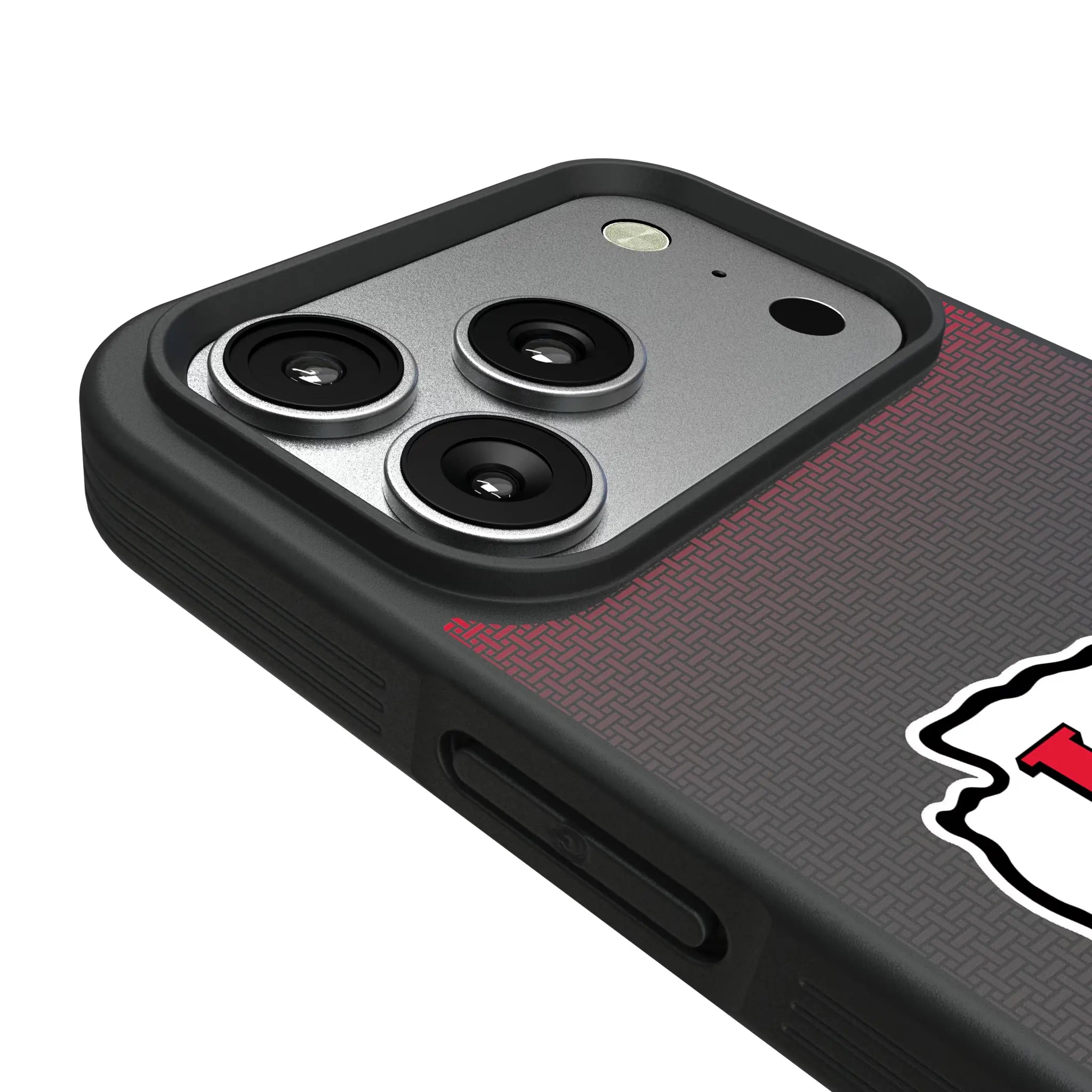 Kansas City Chiefs Linen iPhone Bump Phone Case for Apple iPhone - Detail#Device_iPhone 17 Pro