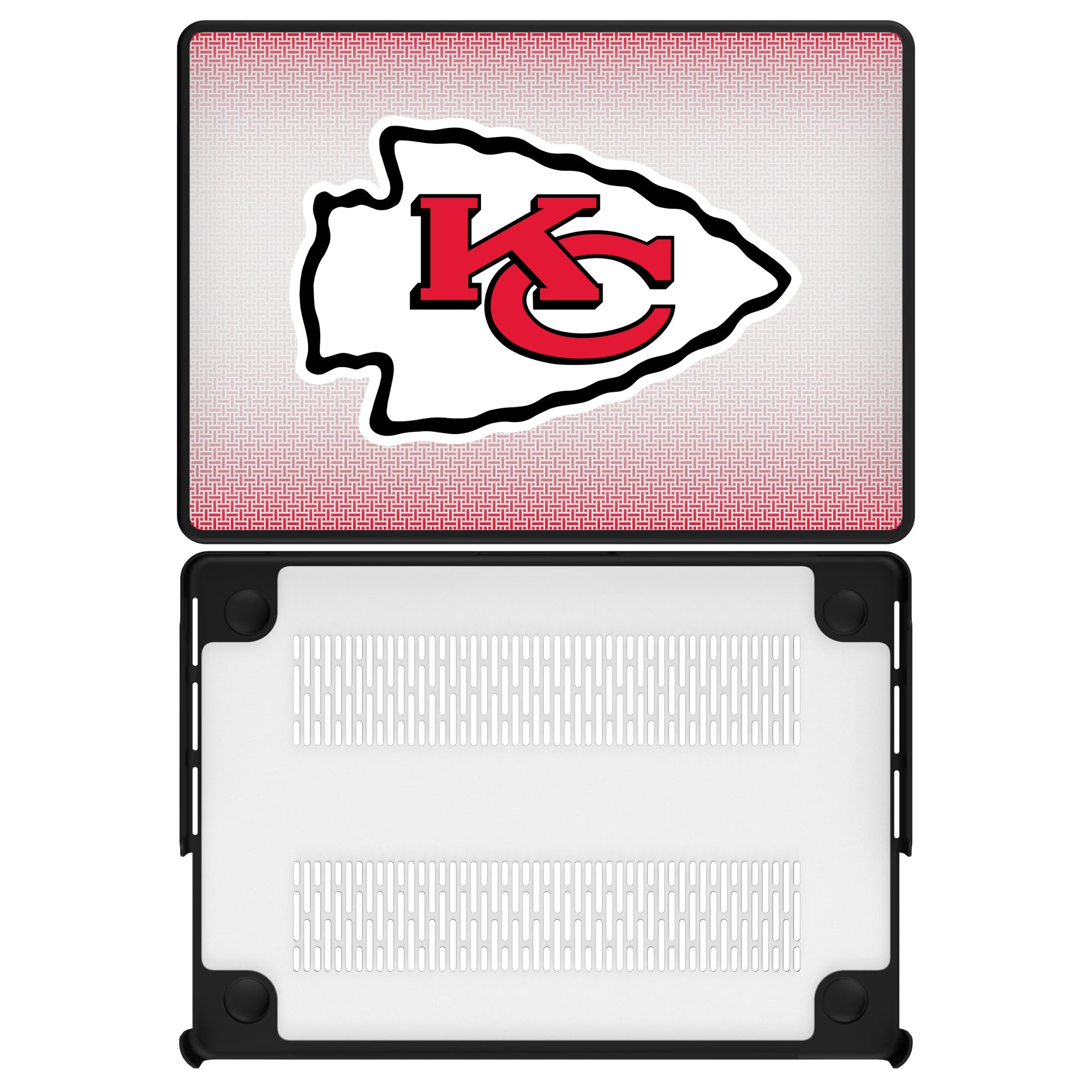Kansas City Chiefs Linen MacBook Laptop Case for Apple MacBook#Device_MacBook Pro (14-inch, 2021) / MacBook Pro (14-inch, 2023) / MacBook Pro (14-inch, 2024)