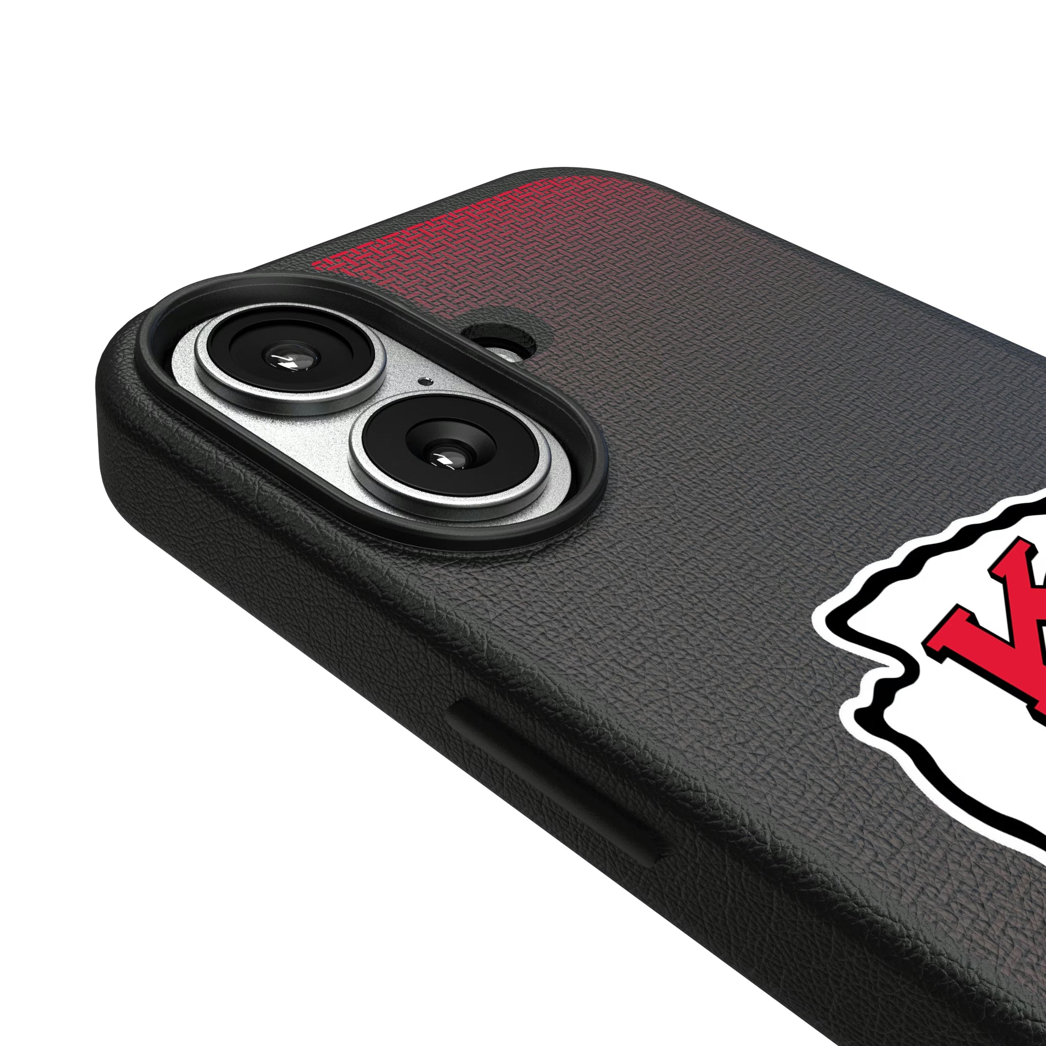 Kansas City Chiefs Linen iPhone MagSafe Compatible Phone Case for Apple iPhone - Detail#Device_iPhone 17