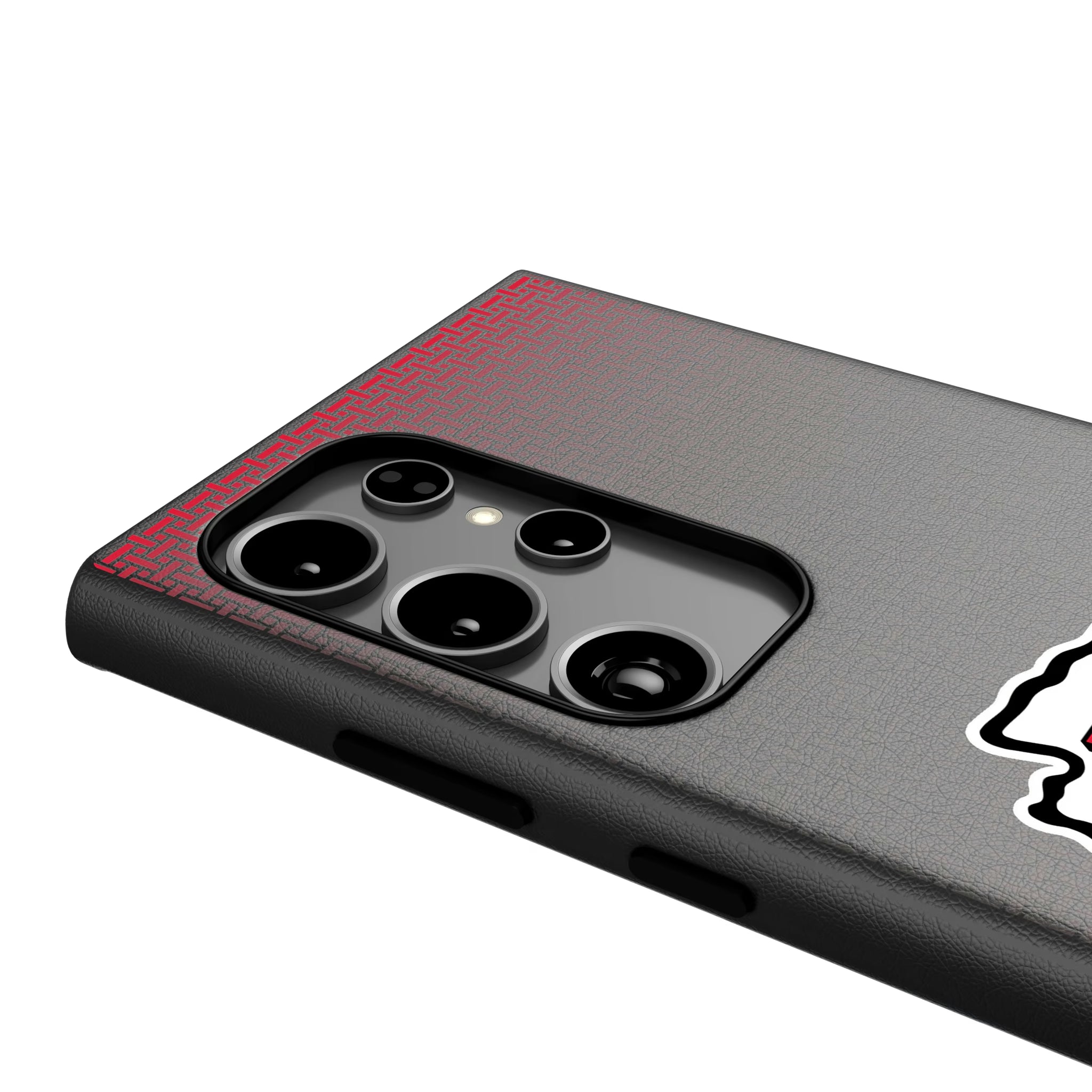 Kansas City Chiefs Linen Galaxy MagSafe Compatible Phone Case for Samsung Galaxy - Detail