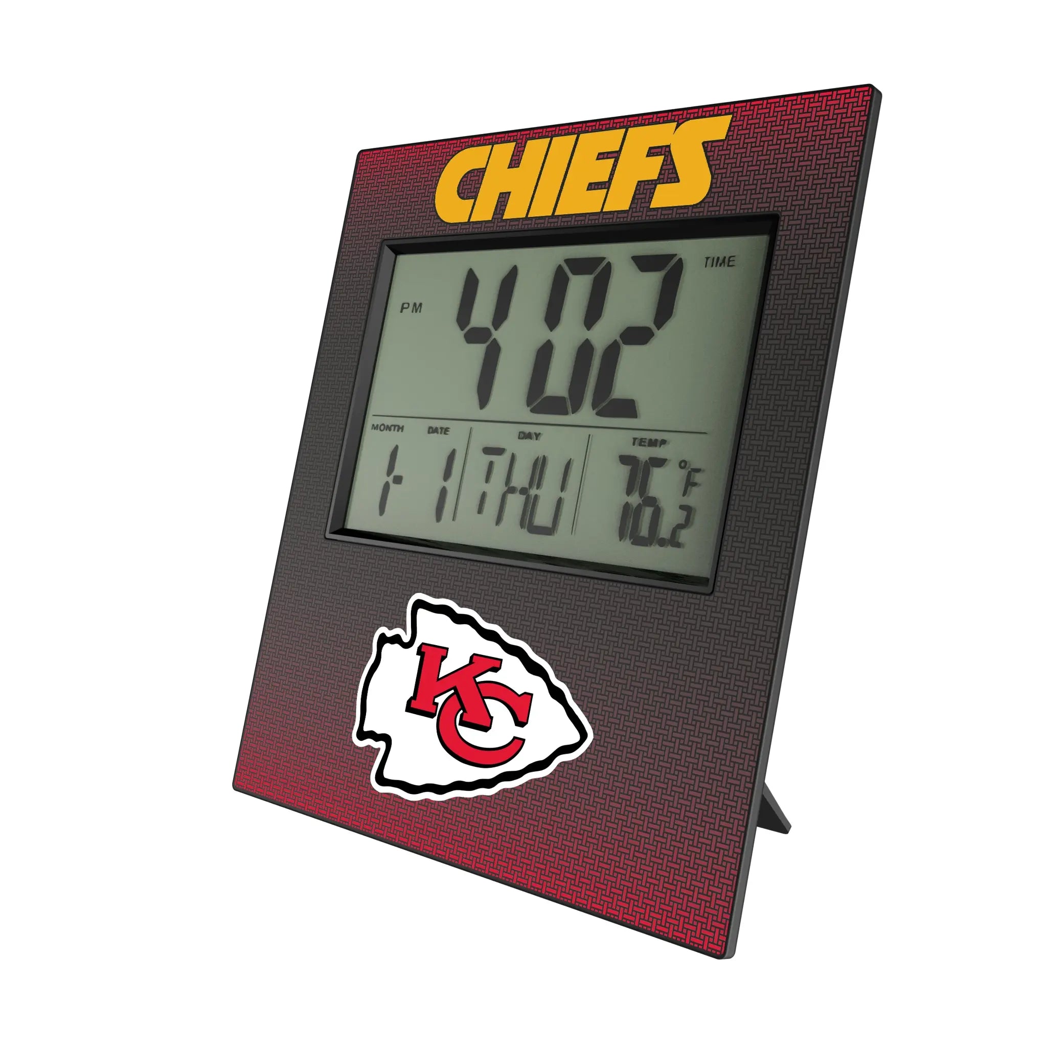 Kansas City Chiefs Linen Wall Clock