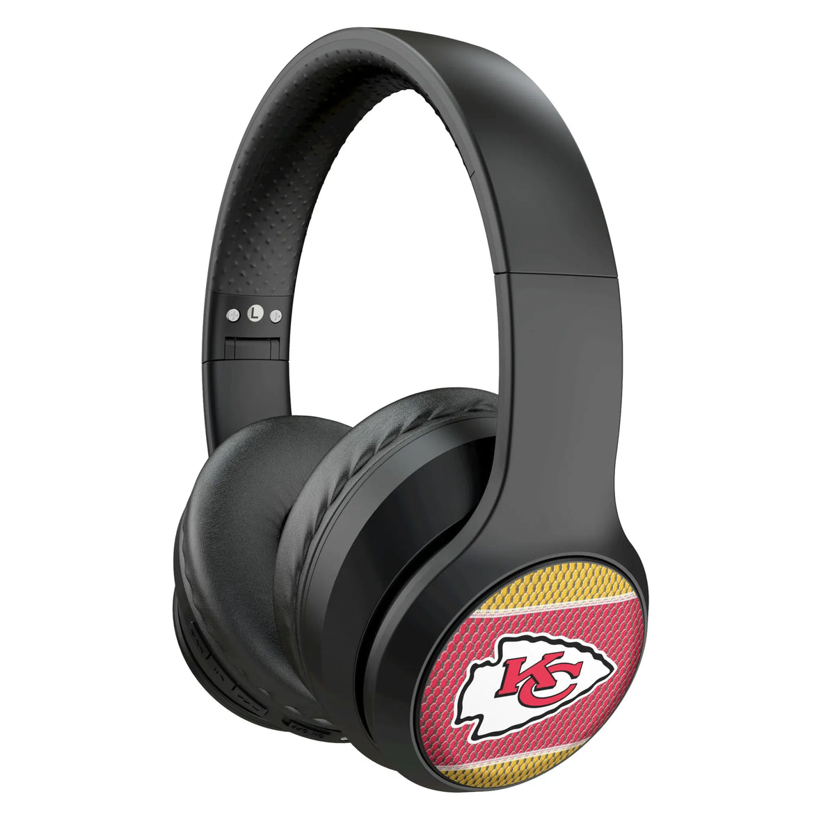 Kansas City Chiefs Mesh Wireless Over-Ear Headphones With Case