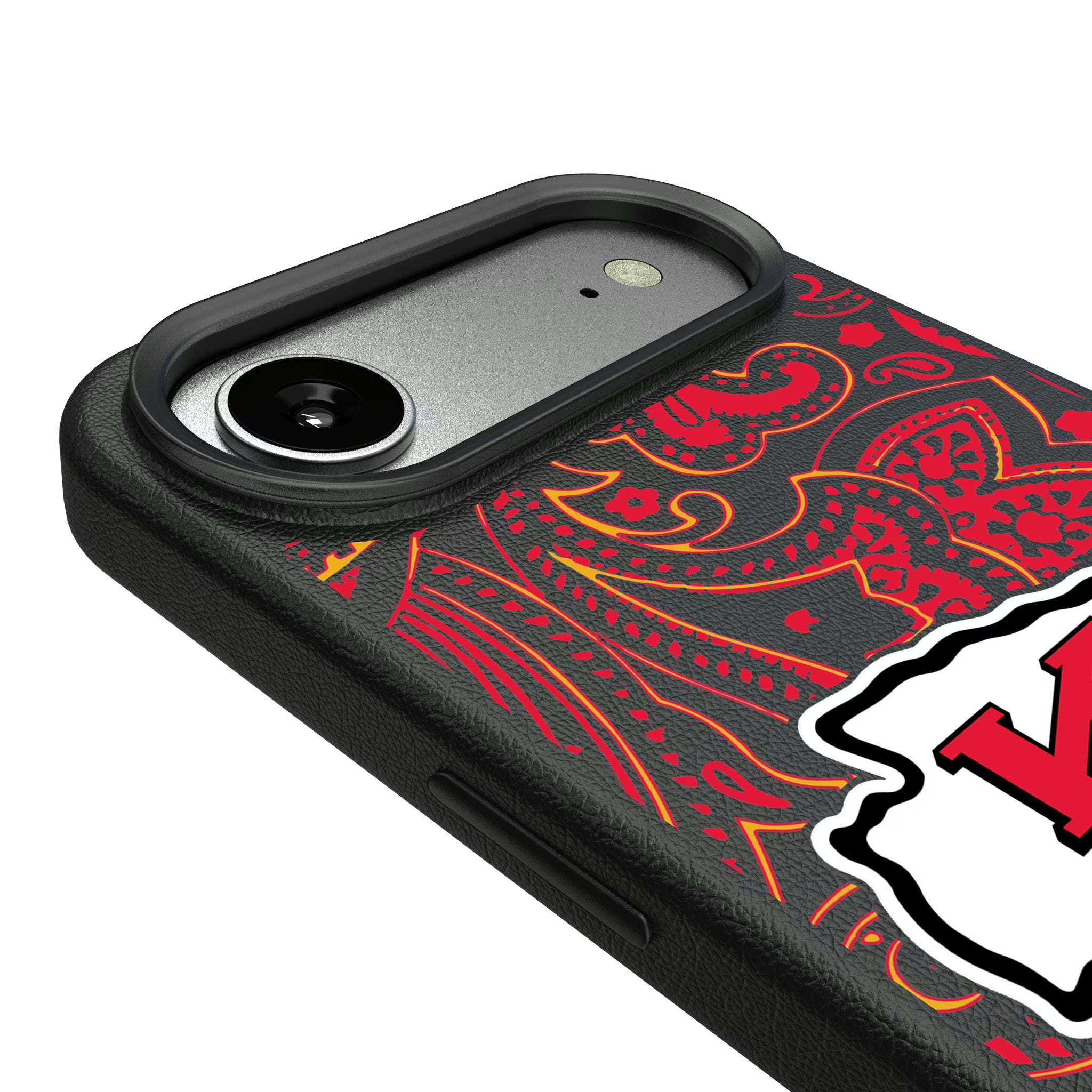 Kansas City Chiefs Paisley iPhone MagSafe Compatible Phone Case for Apple iPhone - Detail#Device_iPhone Air