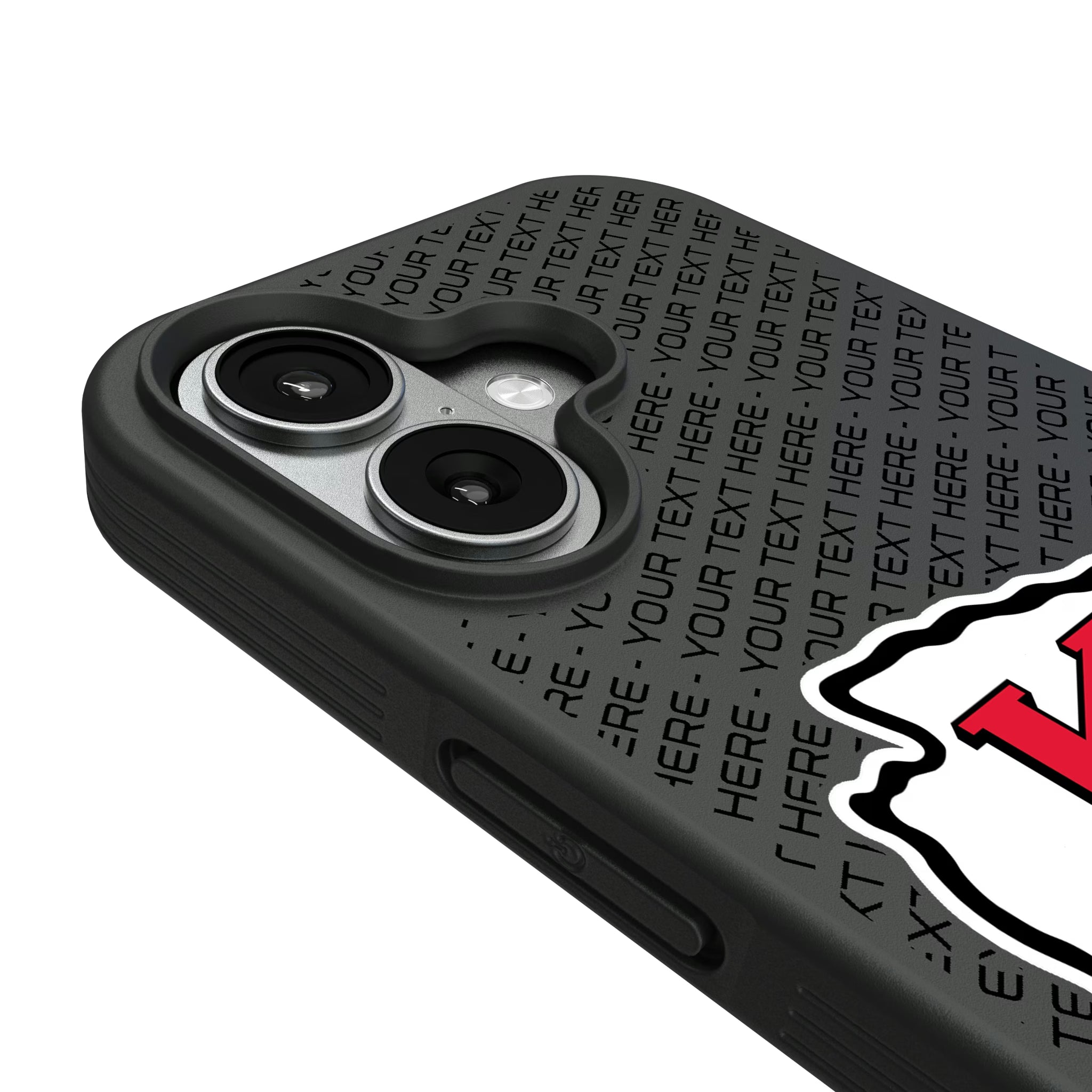 Kansas City Chiefs Personalized EndZone Plus iPhone Bump Phone Case for Apple iPhone - Detail#Device_iPhone 17
