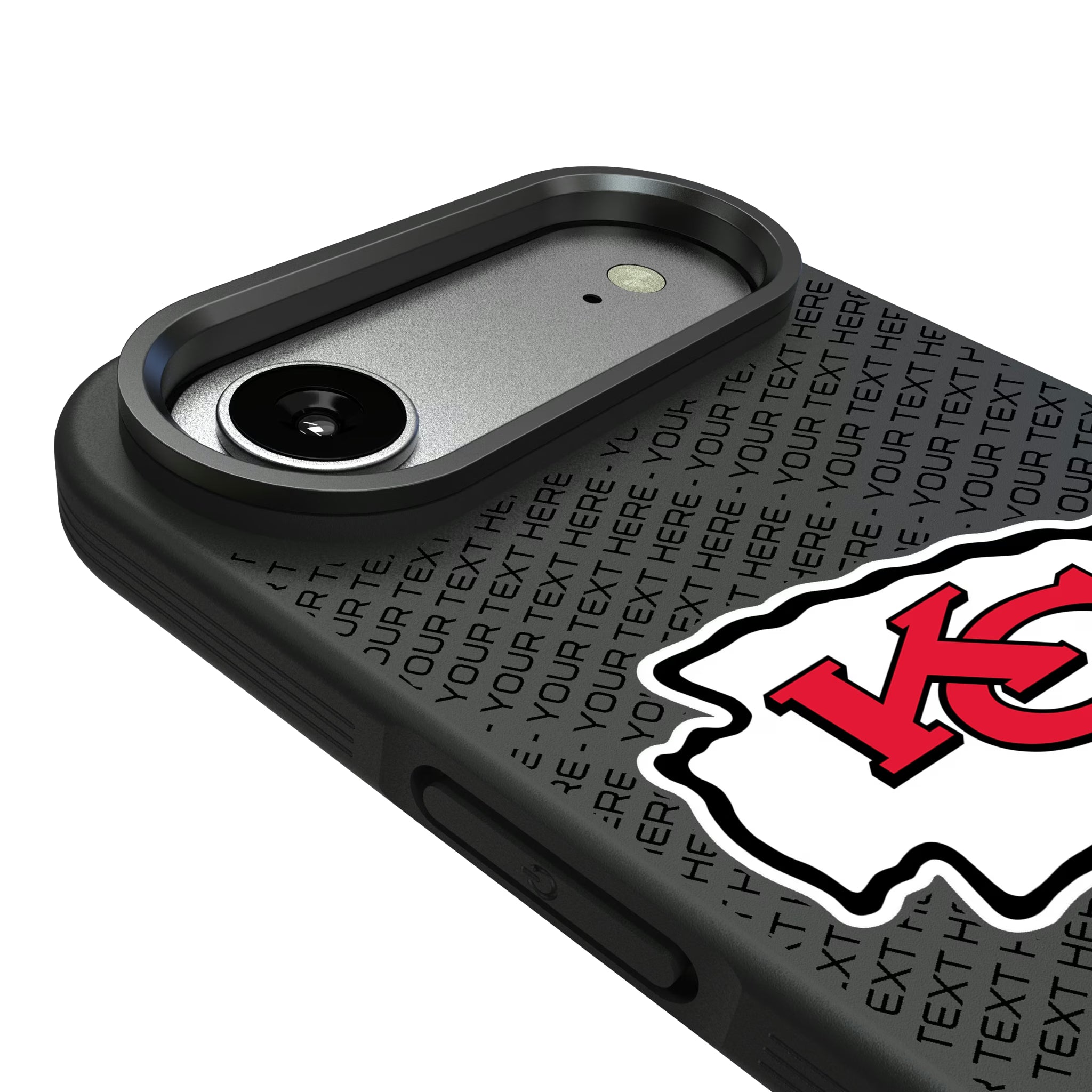 Kansas City Chiefs Personalized EndZone Plus iPhone Bump Phone Case for Apple iPhone - Detail#Device_iPhone Air