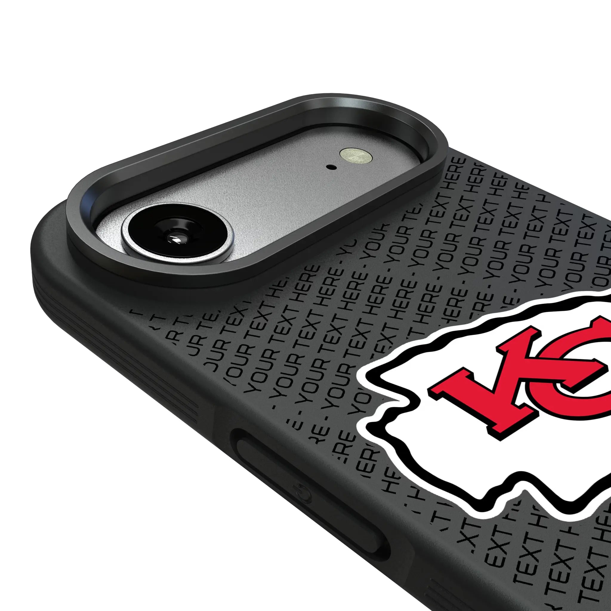 Kansas City Chiefs Personalized EndZone Plus iPhone Bump Phone Case for Apple iPhone - Detail#Device_iPhone Air