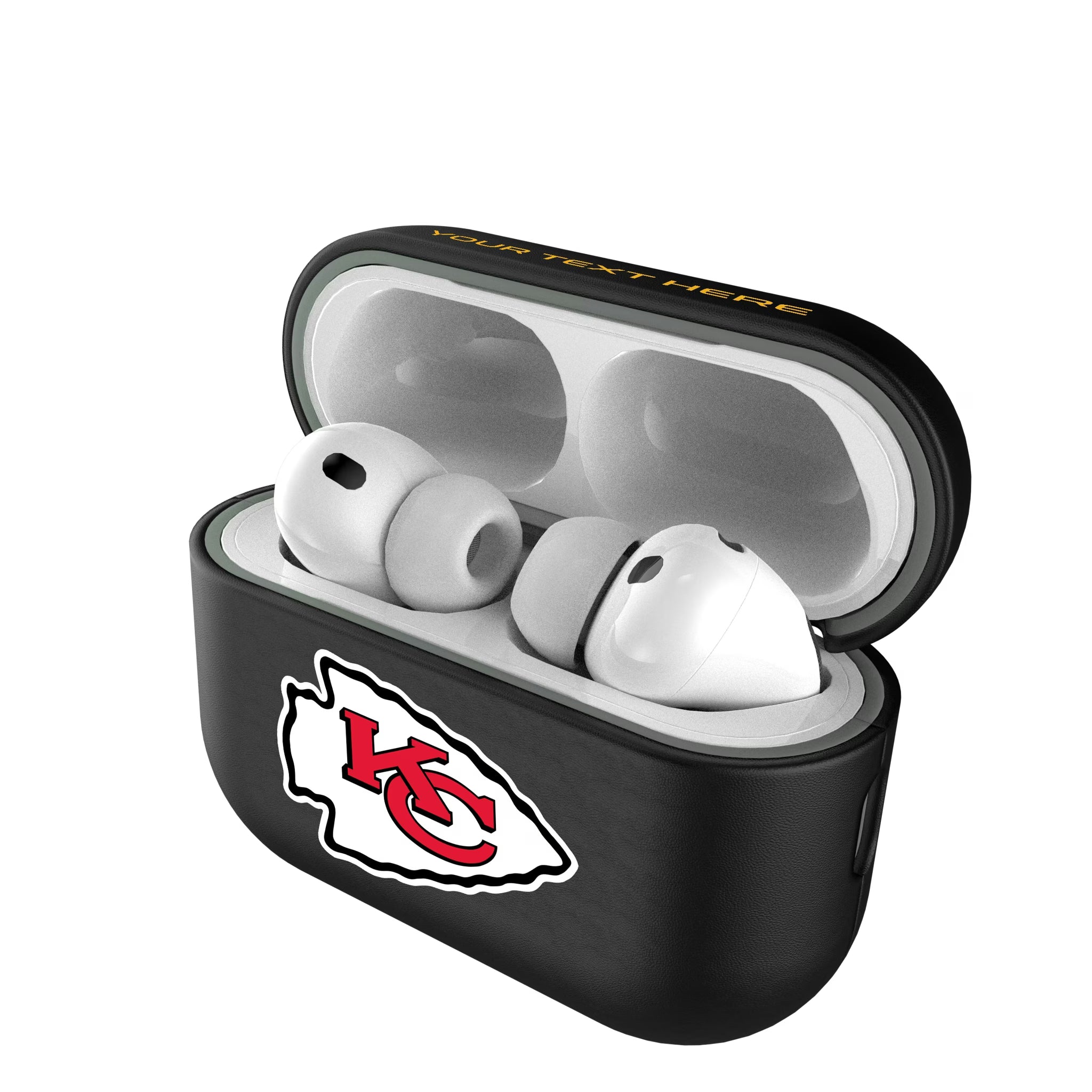 Kansas City Chiefs Personalized Insignia AirPods AirPod Case Cover#Device_AirPods Pro 3