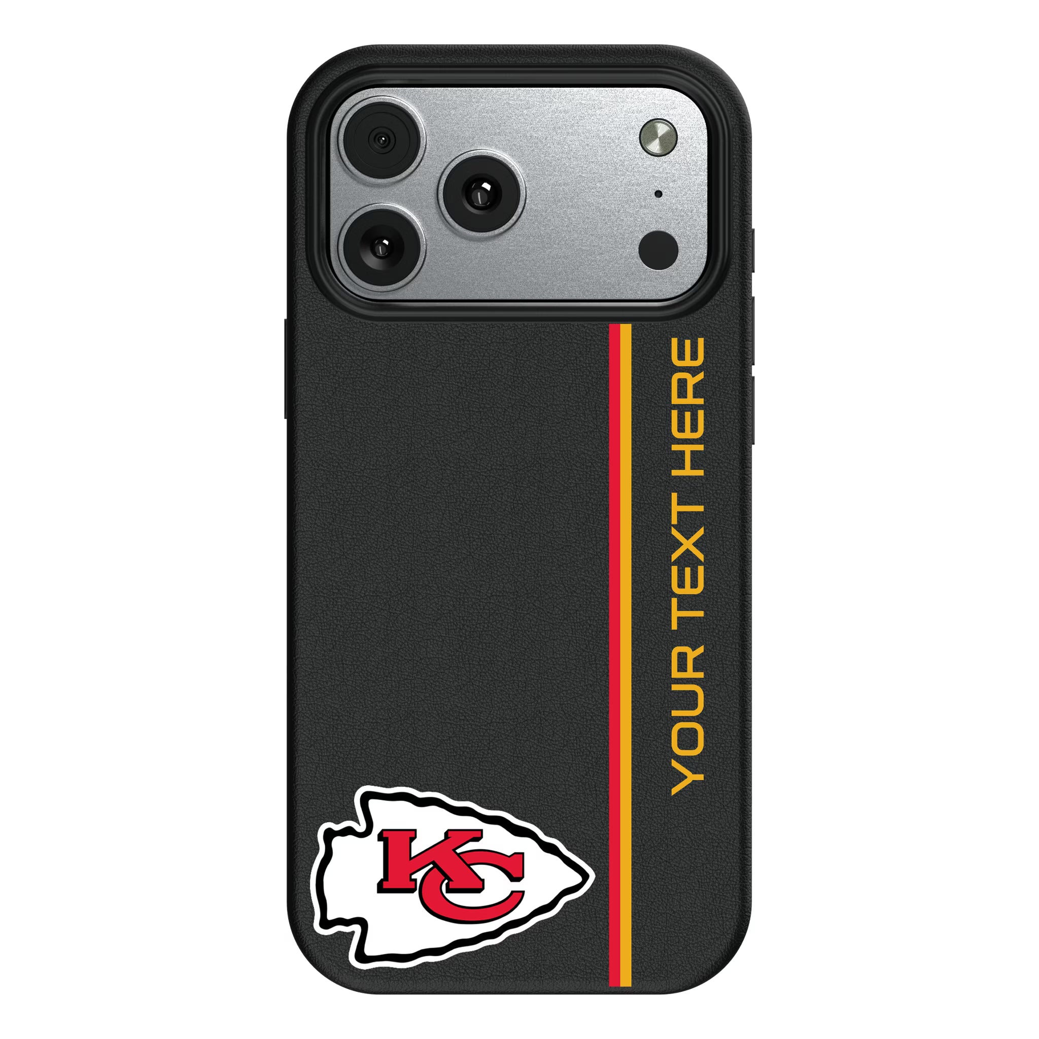 Kansas City Chiefs Personalized Sidebard iPhone MagSafe Compatible Phone Case for Apple iPhone#Device_iPhone 17 Pro Max