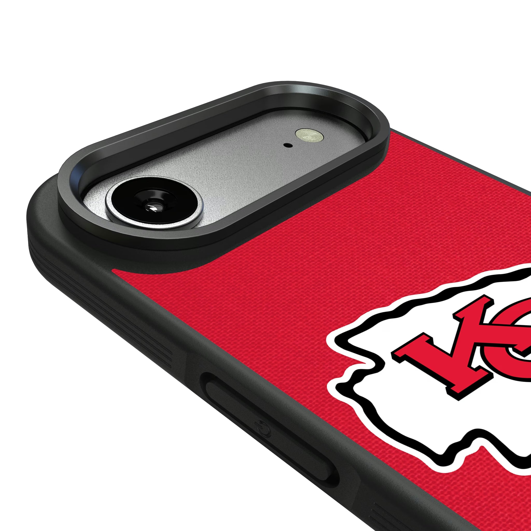 Kansas City Chiefs Personalized Stripe iPhone Bump Phone Case for Apple iPhone - Detail#Device_iPhone Air