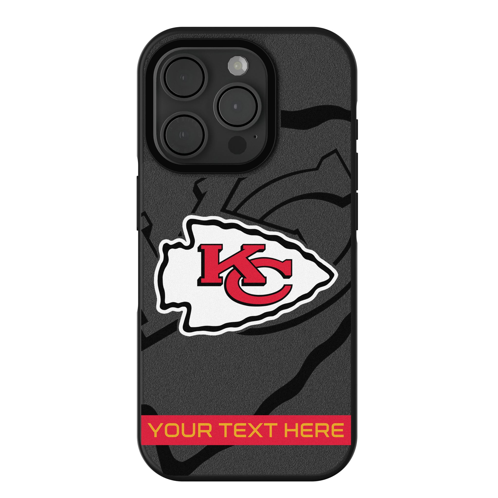 Kansas City Chiefs Personalized Tilt iPhone Bump Phone Case for Apple iPhone