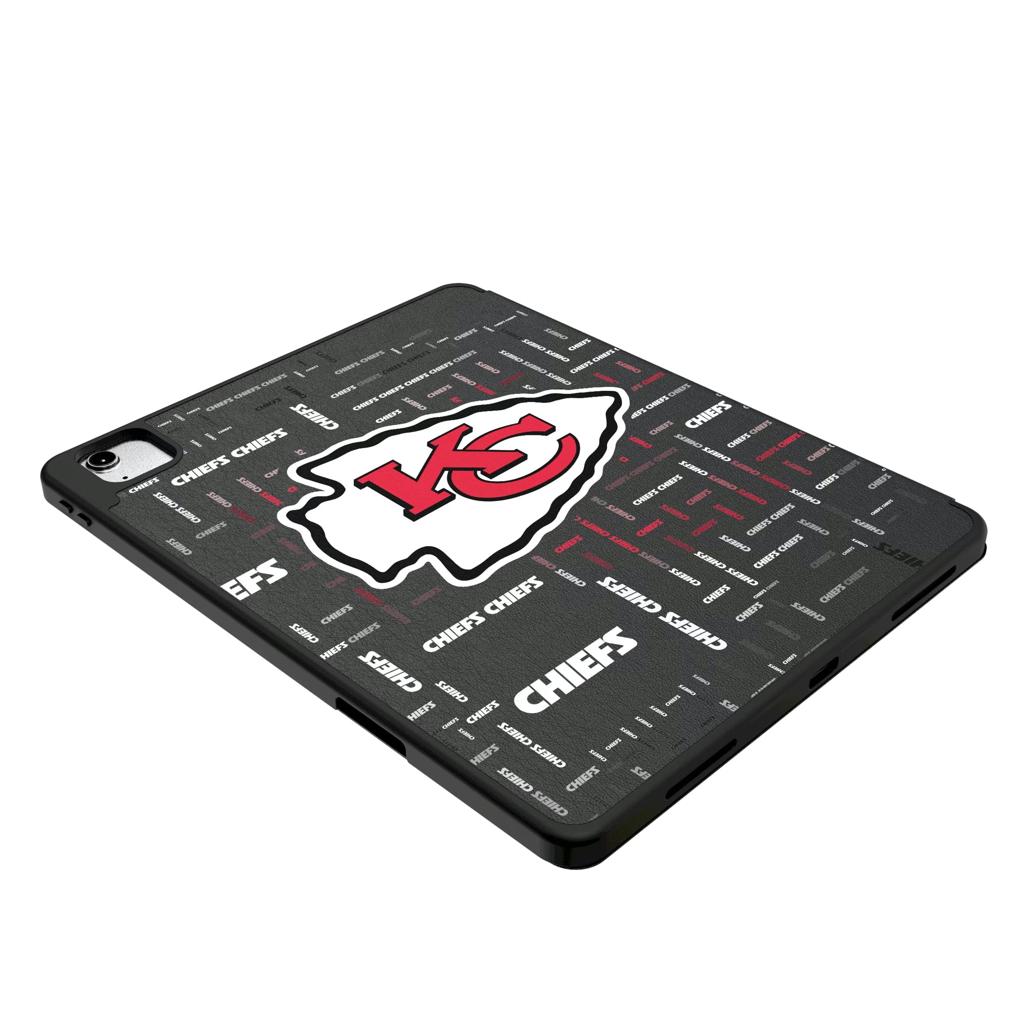 Kansas City Chiefs Quadtile iPad Tablet Case for Apple iPad - Isometric View