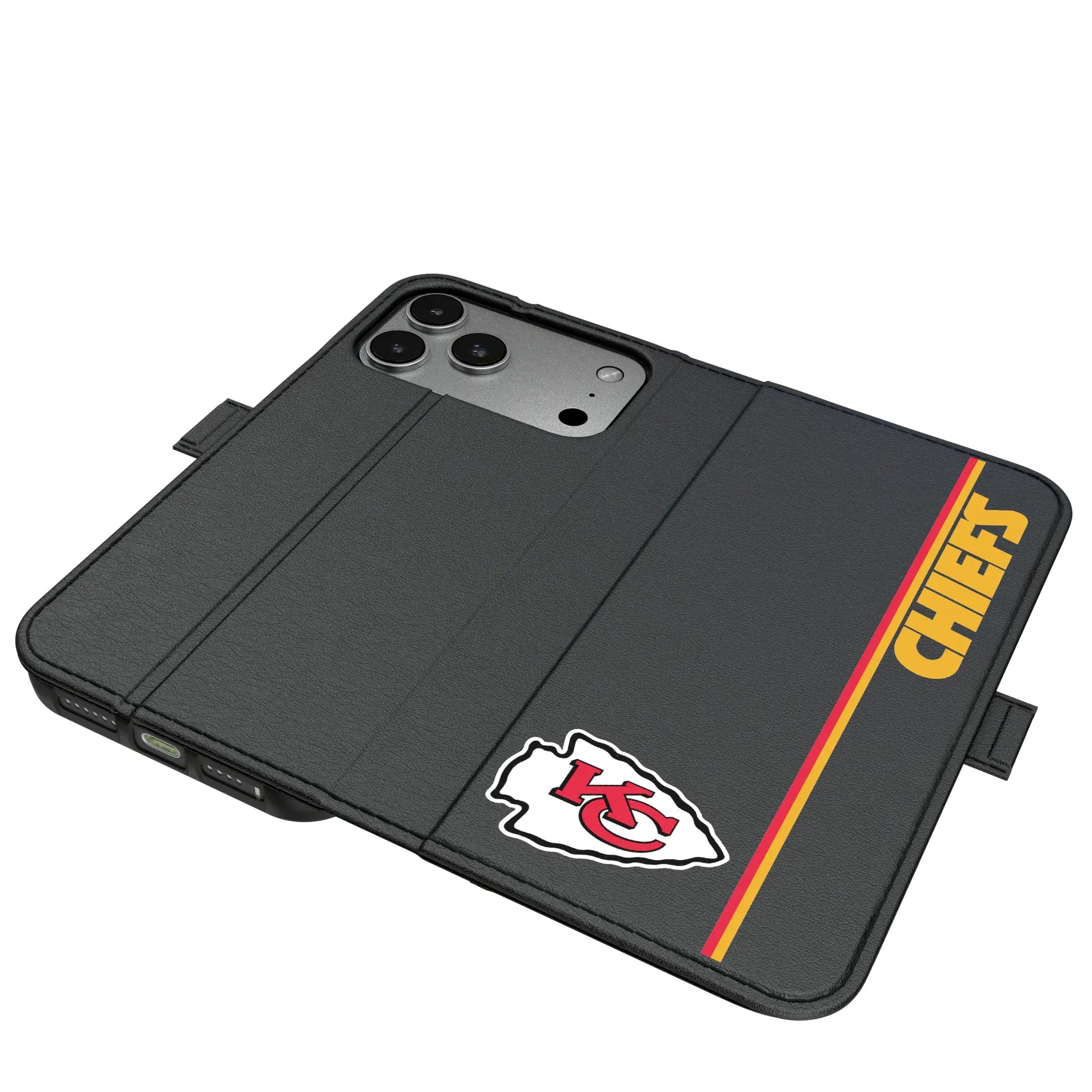 Kansas City Chiefs Sidebar iPhone Folio Phone Case for Apple iPhone#Device_iPhone 17 Pro Max