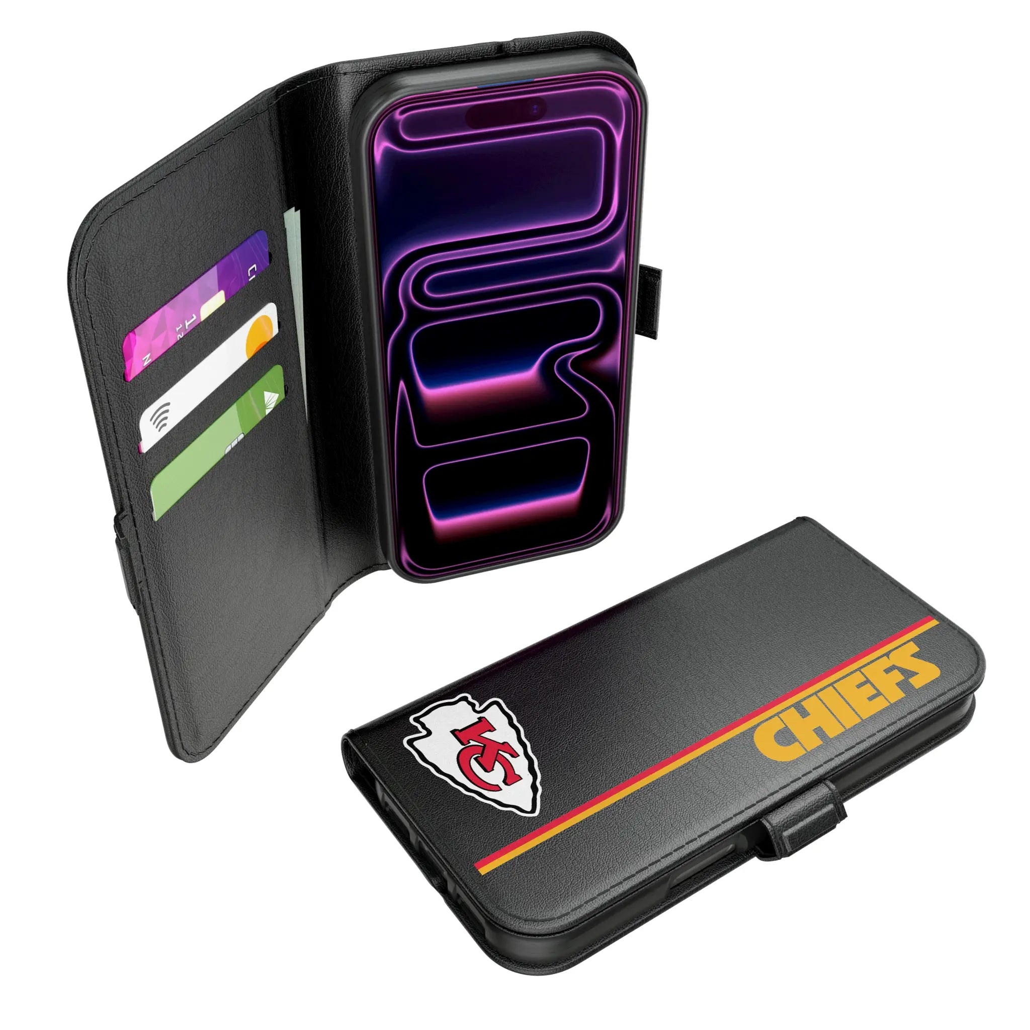 Kansas City Chiefs Sidebar iPhone Folio Phone Case for Apple iPhone#Device_iPhone 17 Pro