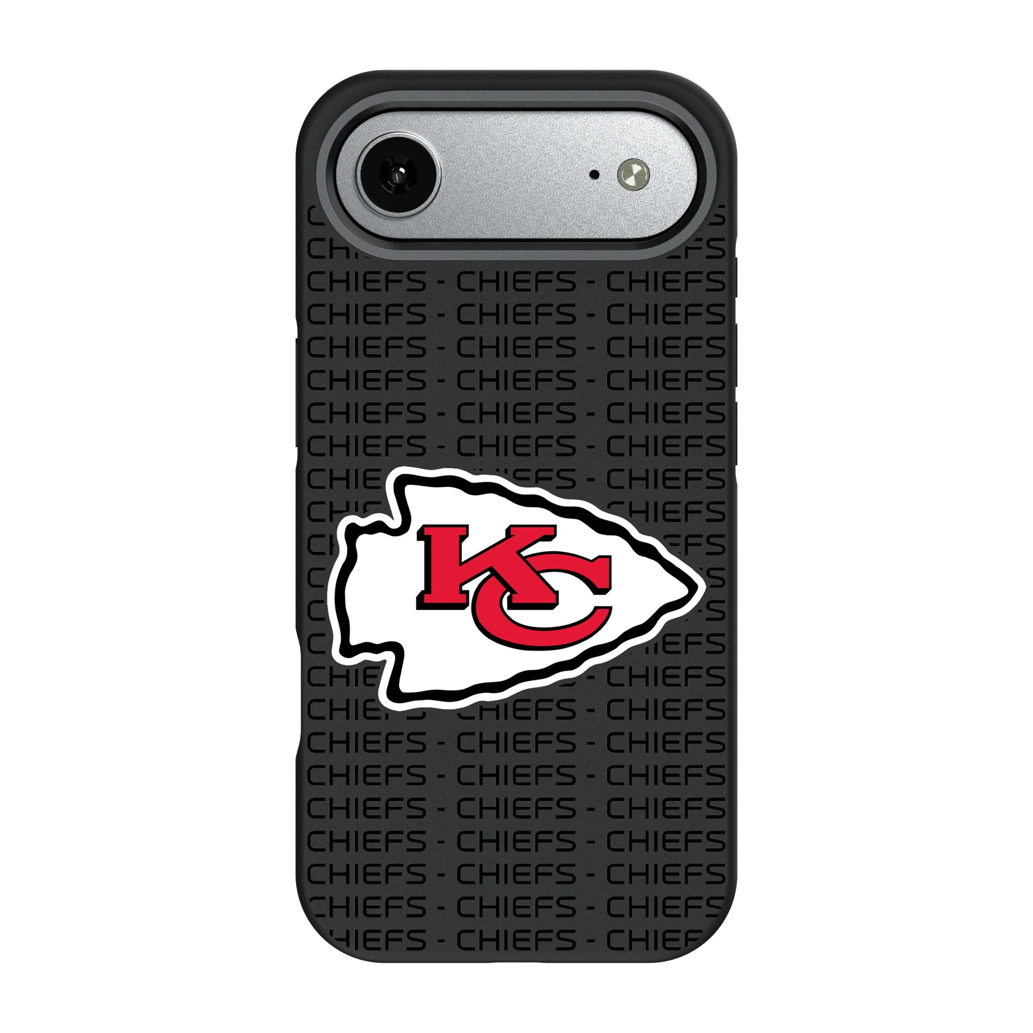 Kansas City Chiefs Text Backdrop iPhone Bump Phone Case for Apple iPhone#Device_iPhone Air