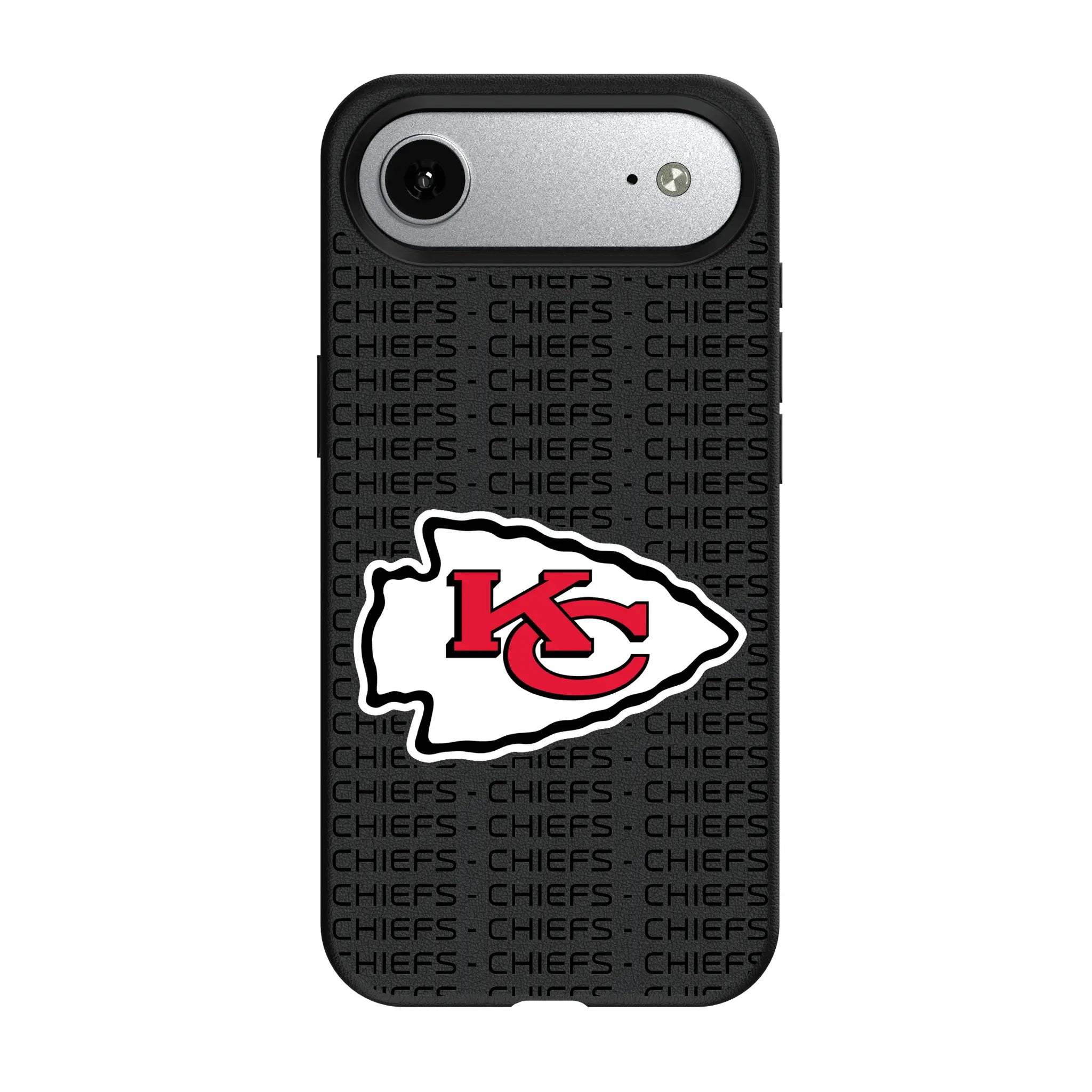 Kansas City Chiefs Text Backdrop iPhone MagSafe Compatible Phone Case for Apple iPhone#Device_iPhone Air