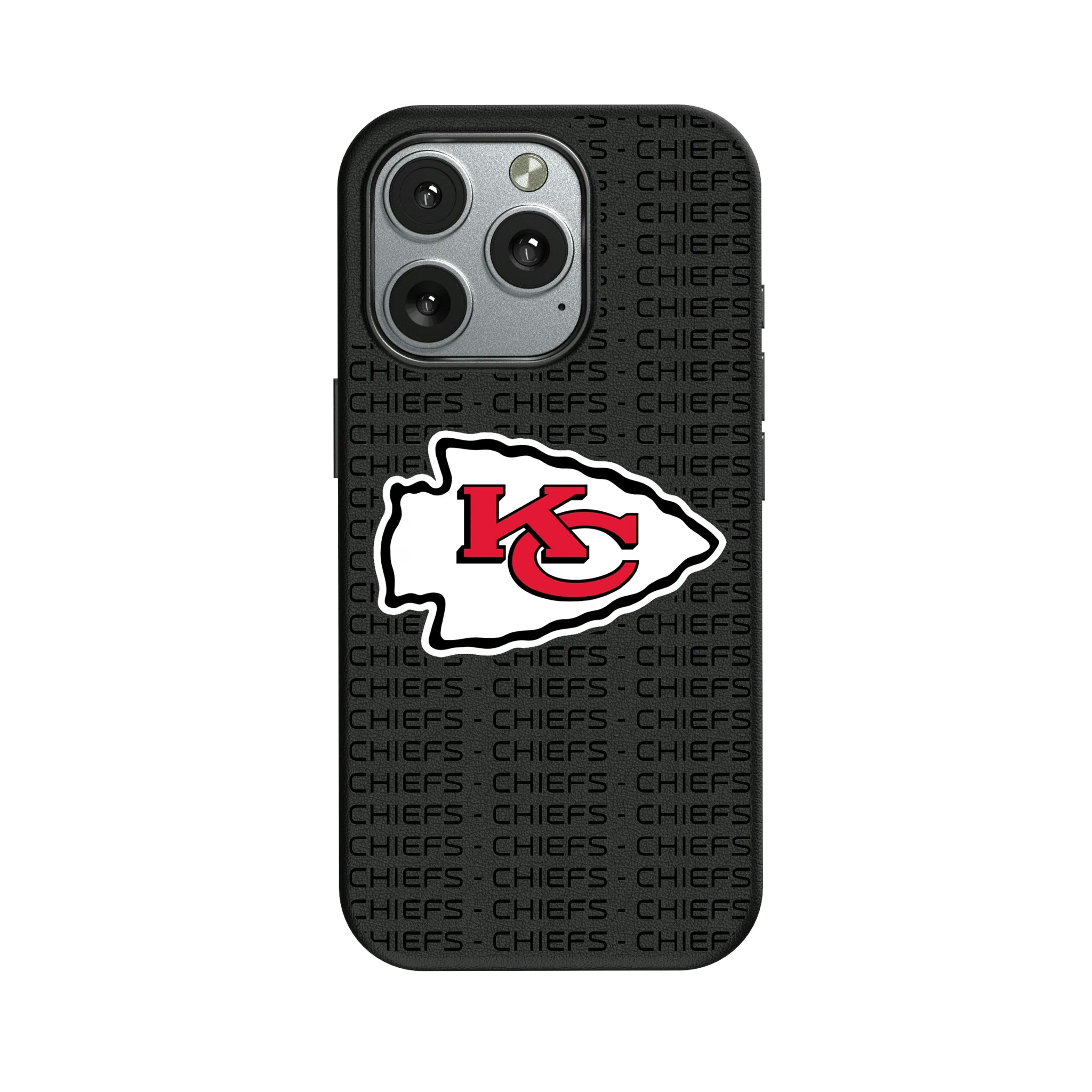 Kansas City Chiefs Text Backdrop iPhone MagSafe Compatible Phone Case for Apple iPhone