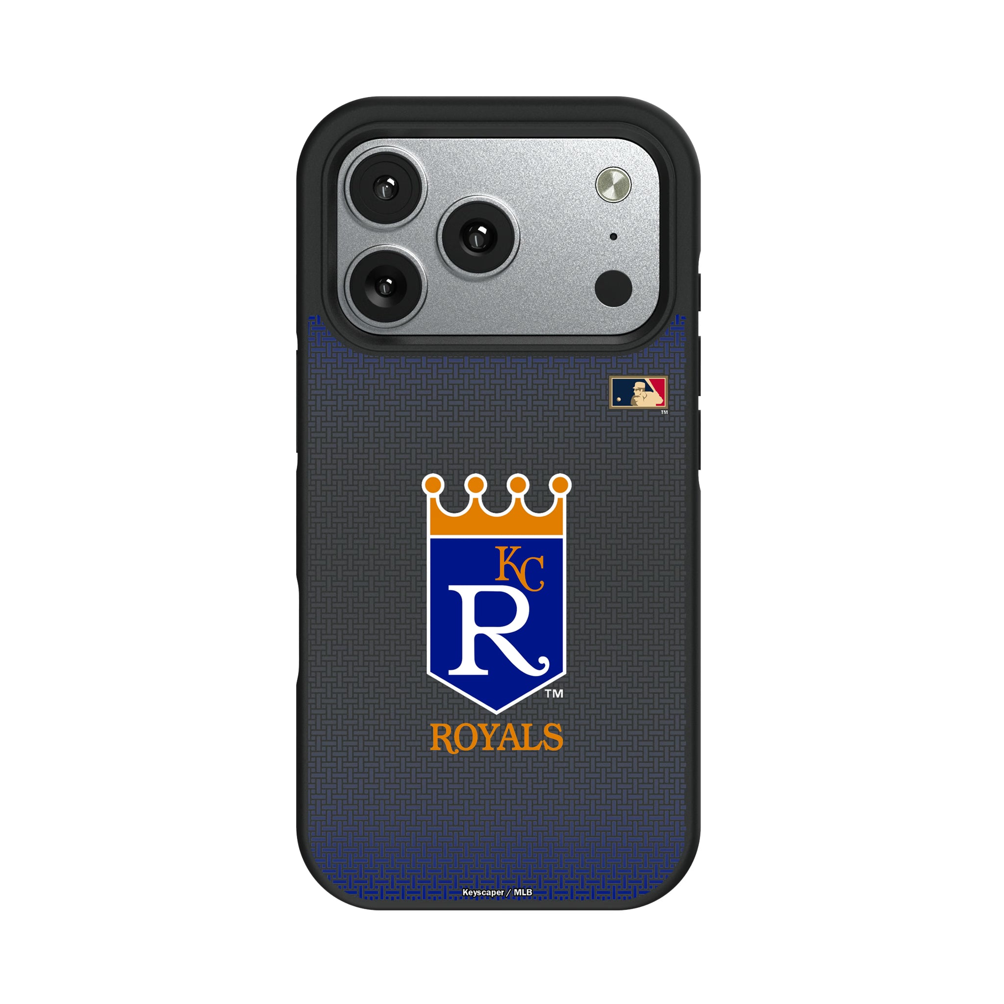 Kansas City Royals 1969-1978 - Cooperstown Collection Linen iPhone Bump Phone Case for Apple iPhone#Device_iPhone 17 Pro