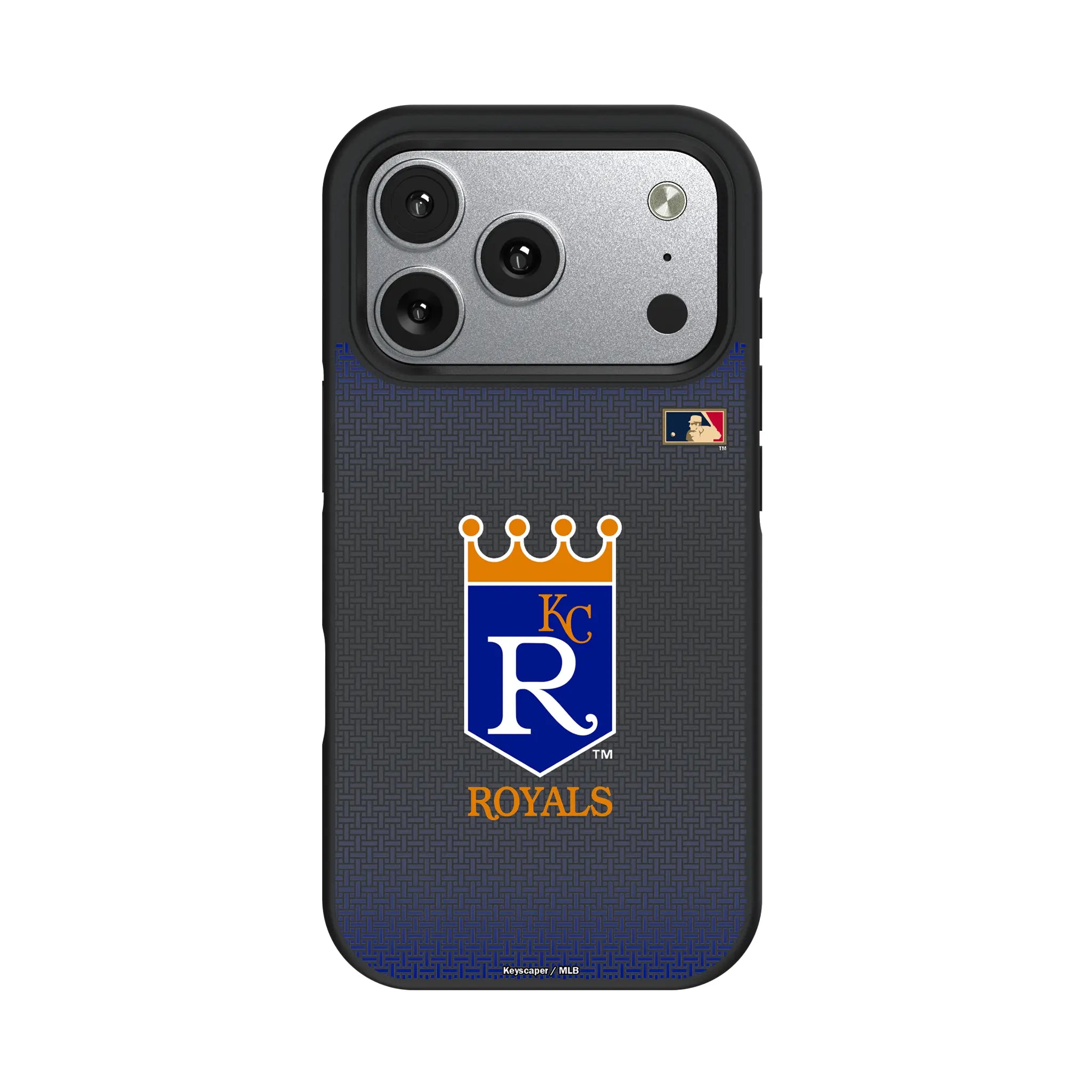 Kansas City Royals 1969-1978 - Cooperstown Collection Linen iPhone Bump Phone Case for Apple iPhone#Device_iPhone 17 Pro
