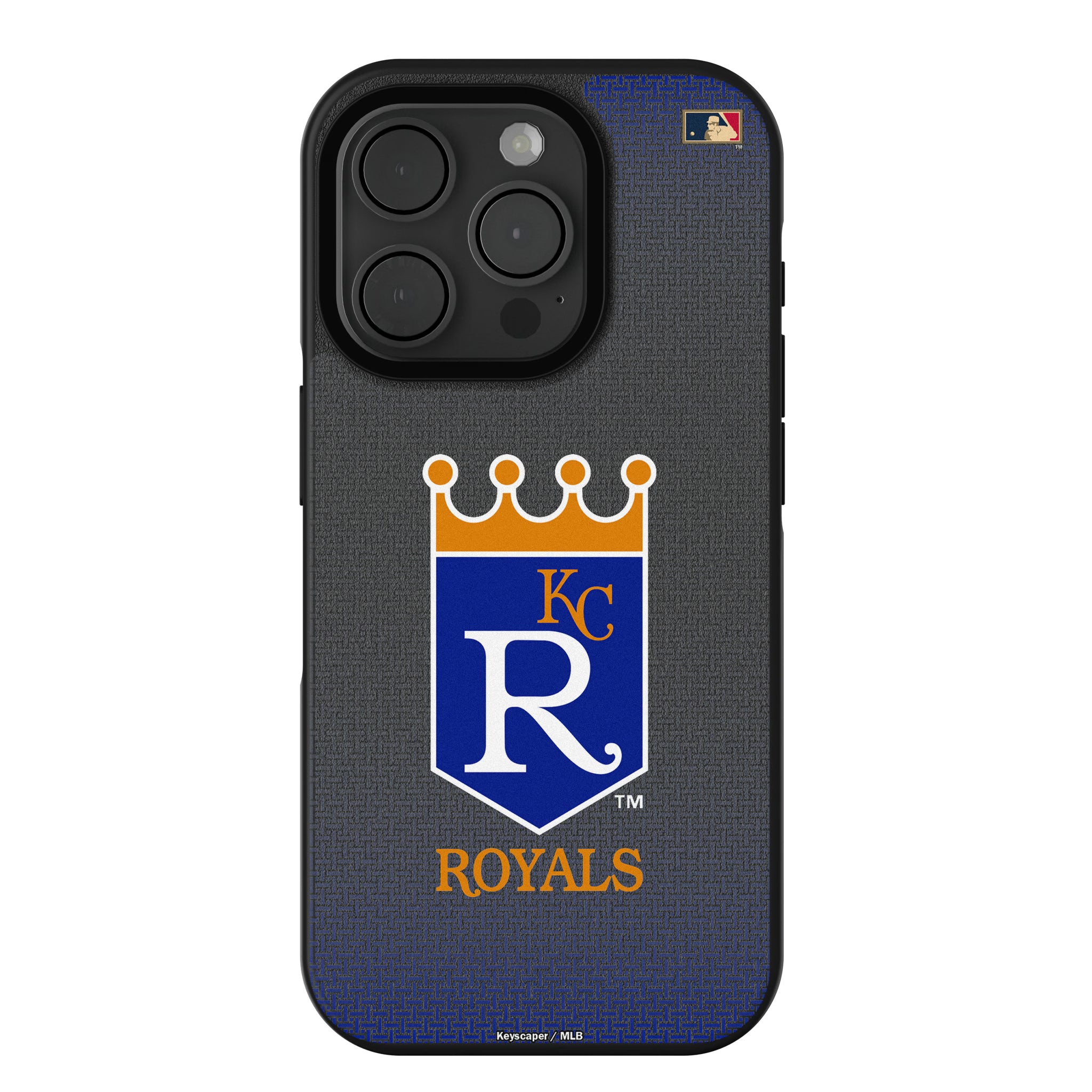 Kansas City Royals 1969-1978 - Cooperstown Collection Linen iPhone Bump Phone Case for Apple iPhone