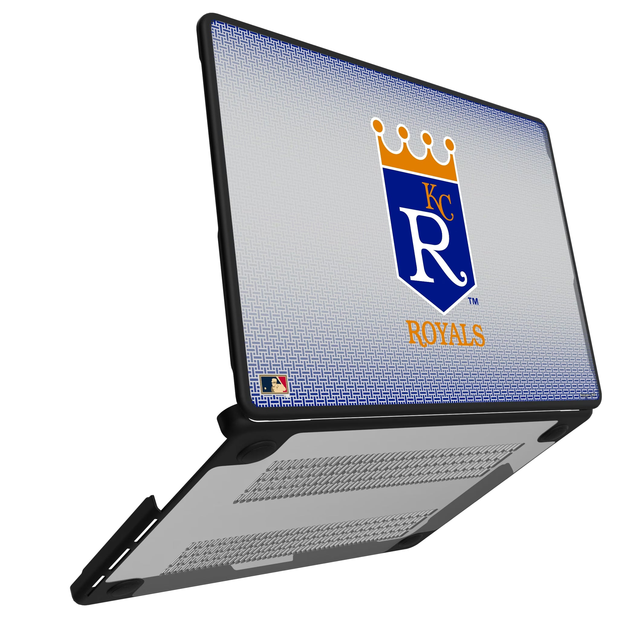 Kansas City Royals 1969-1978 - Cooperstown Collection Linen MacBook Laptop Case for Apple MacBook#Device_MacBook Pro (14-inch, 2021) / MacBook Pro (14-inch, 2023) / MacBook Pro (14-inch, 2024)