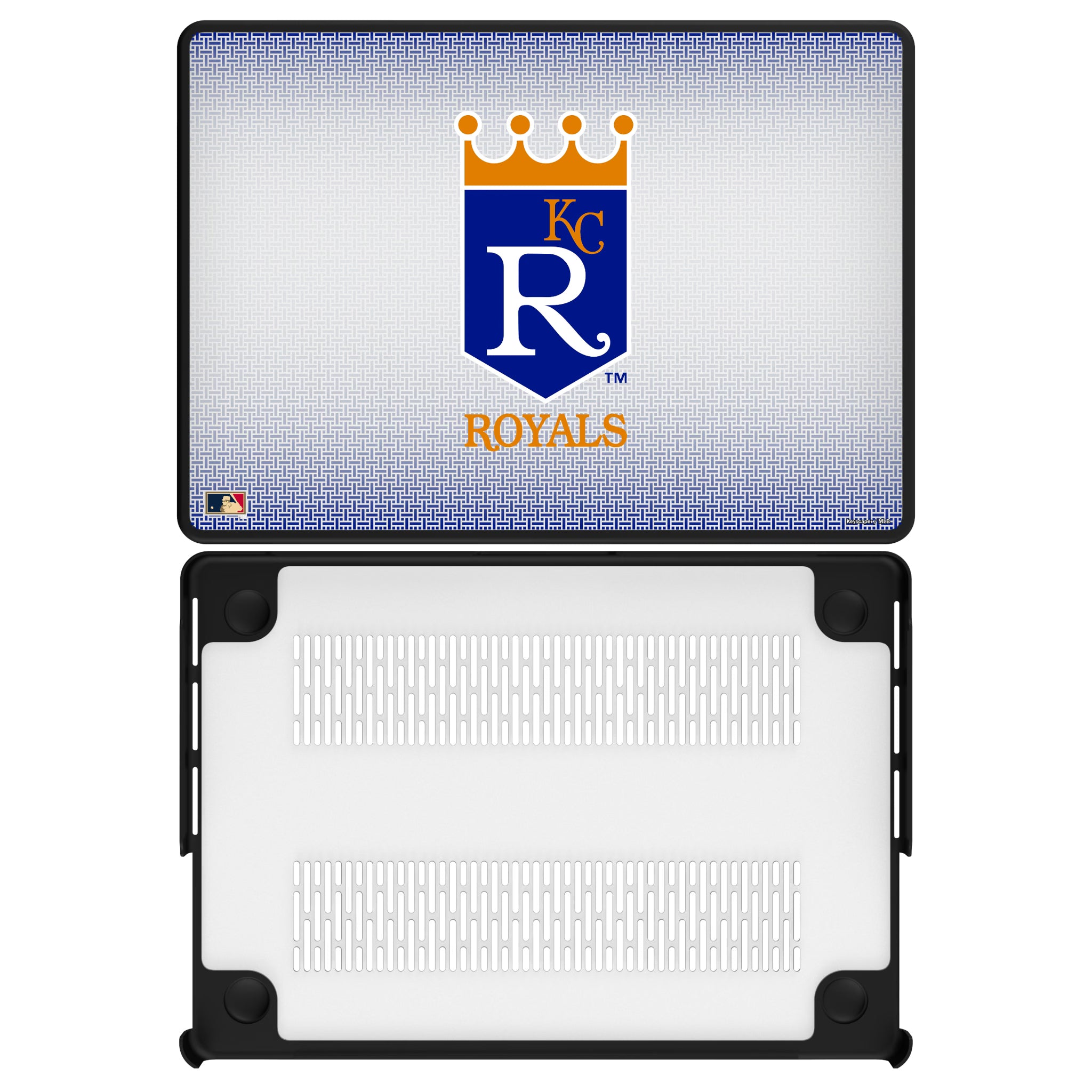 Kansas City Royals 1969-1978 - Cooperstown Collection Linen MacBook Laptop Case for Apple MacBook#Device_MacBook Pro (14-inch, 2021) / MacBook Pro (14-inch, 2023) / MacBook Pro (14-inch, 2024)