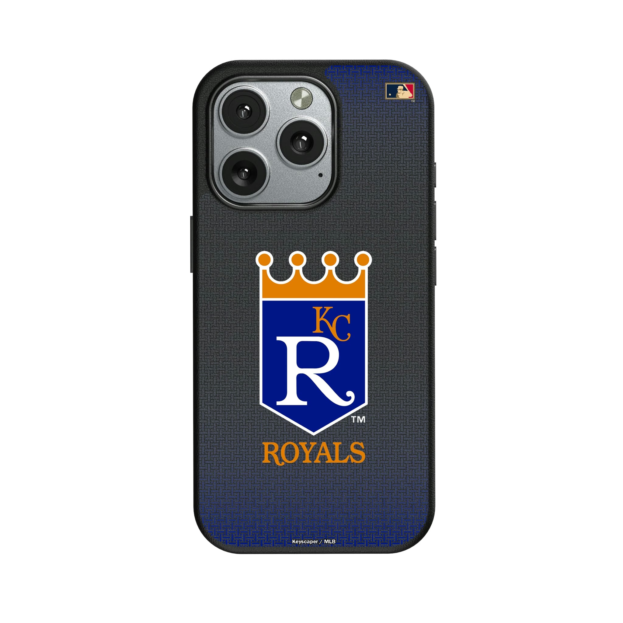 Kansas City Royals 1969-1978 - Cooperstown Collection Linen iPhone MagSafe Compatible Phone Case for Apple iPhone