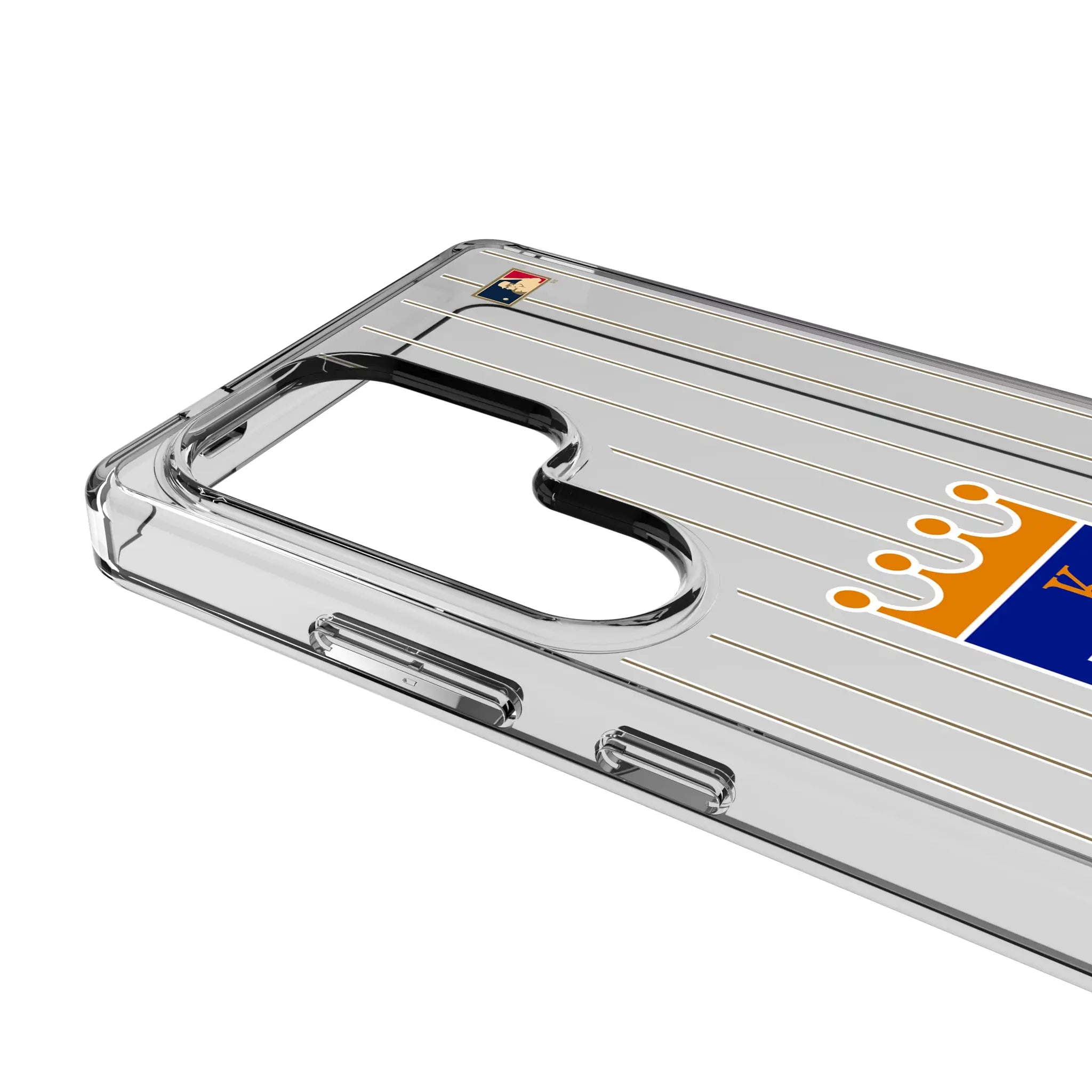 Kansas City Royals 1969-1978 - Cooperstown Collection Pinstripe Galaxy Clear Phone Case for Samsung Galaxy - Detail#Device_Galaxy S25 Ultra