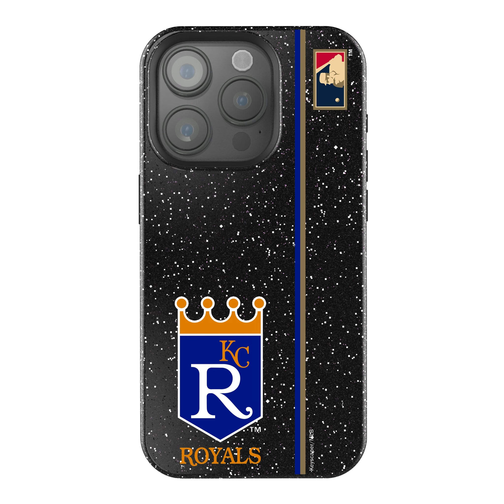 Kansas City Royals 1969-1978 - Cooperstown Collection Sidebar iPhone Bling Phone Case for Apple iPhone