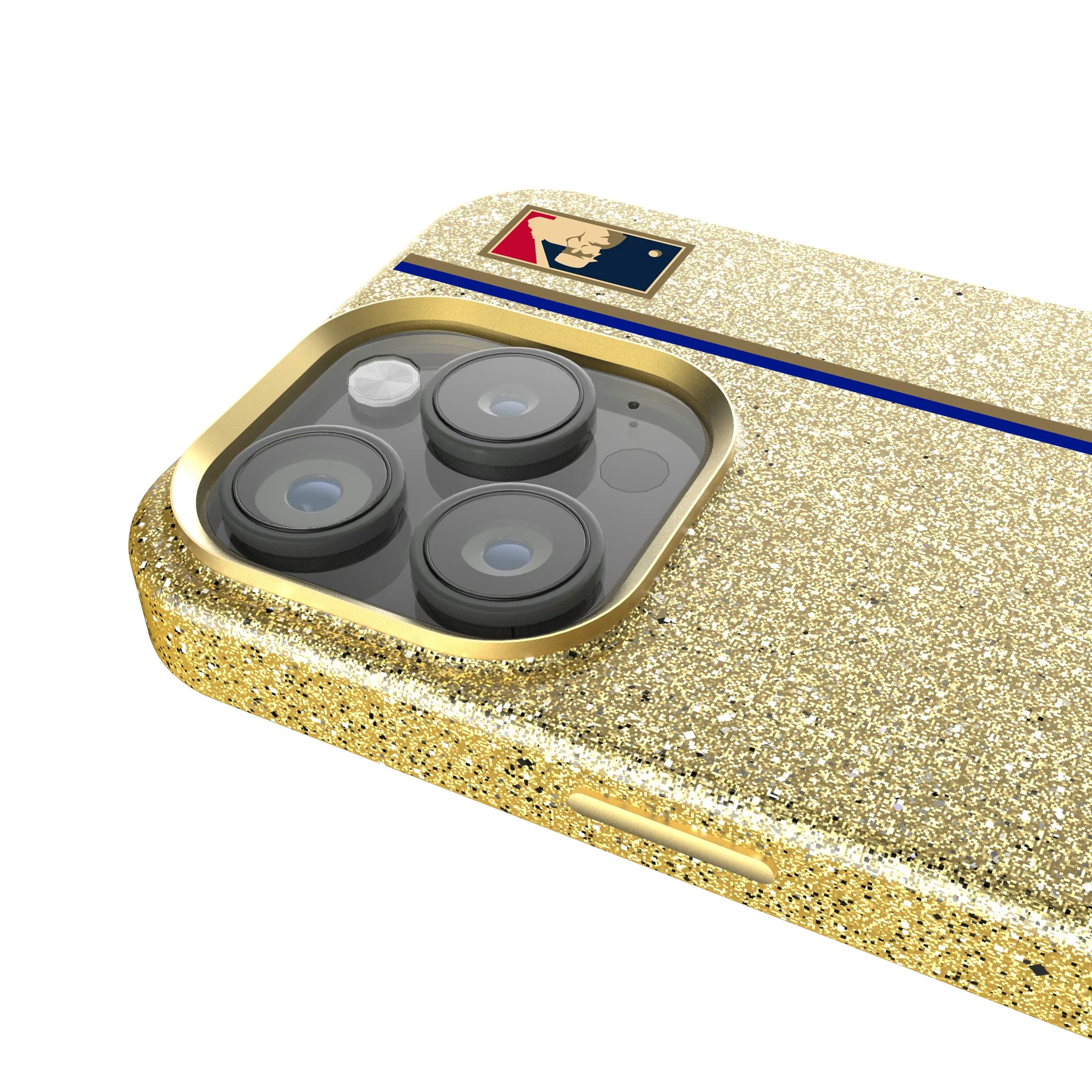 Kansas City Royals 1969-1978 - Cooperstown Collection Sidebar iPhone Bling Phone Case for Apple iPhone - Detail