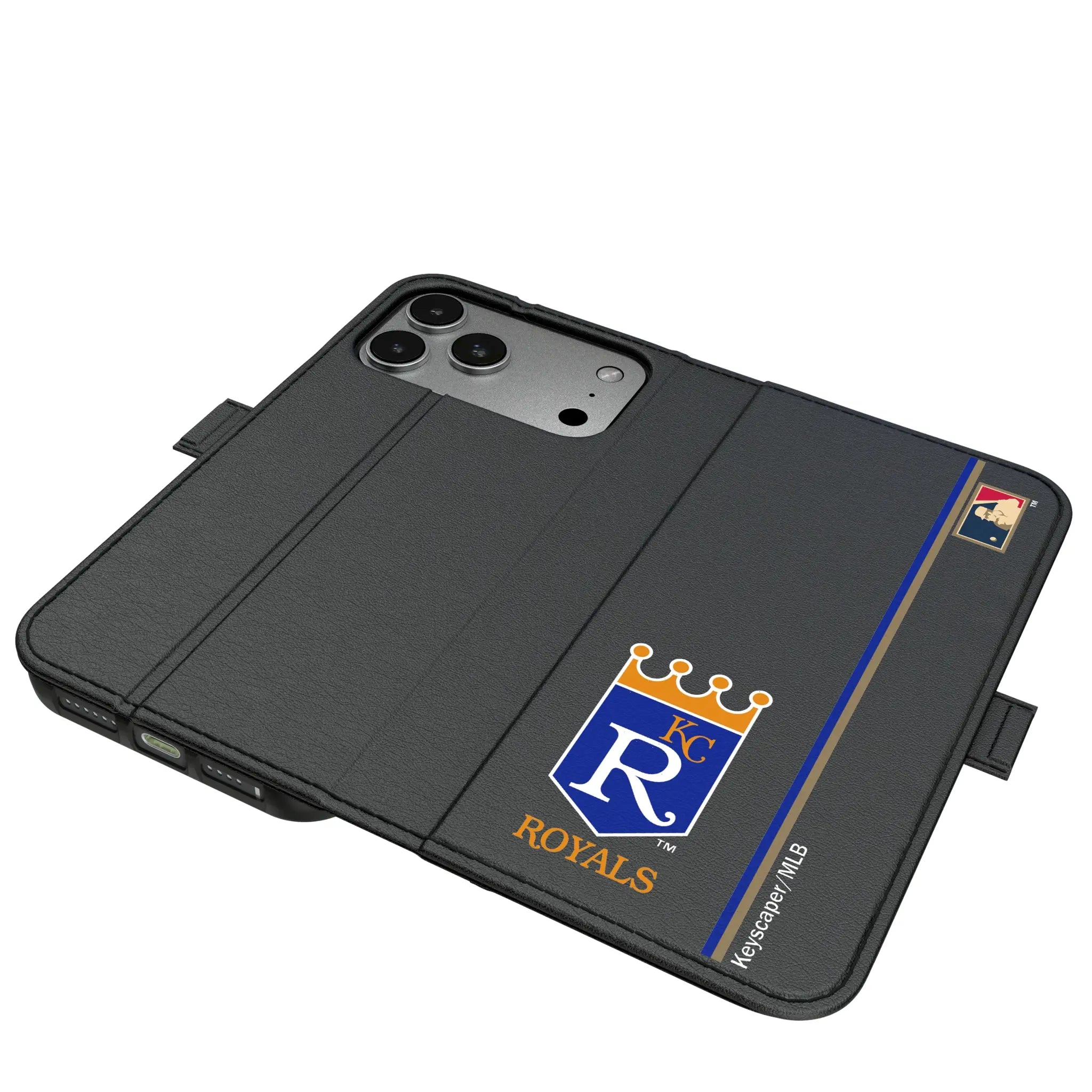 Kansas City Royals 1969-1978 - Cooperstown Collection Sidebar iPhone Folio Phone Case for Apple iPhone#Device_iPhone 17 Pro Max