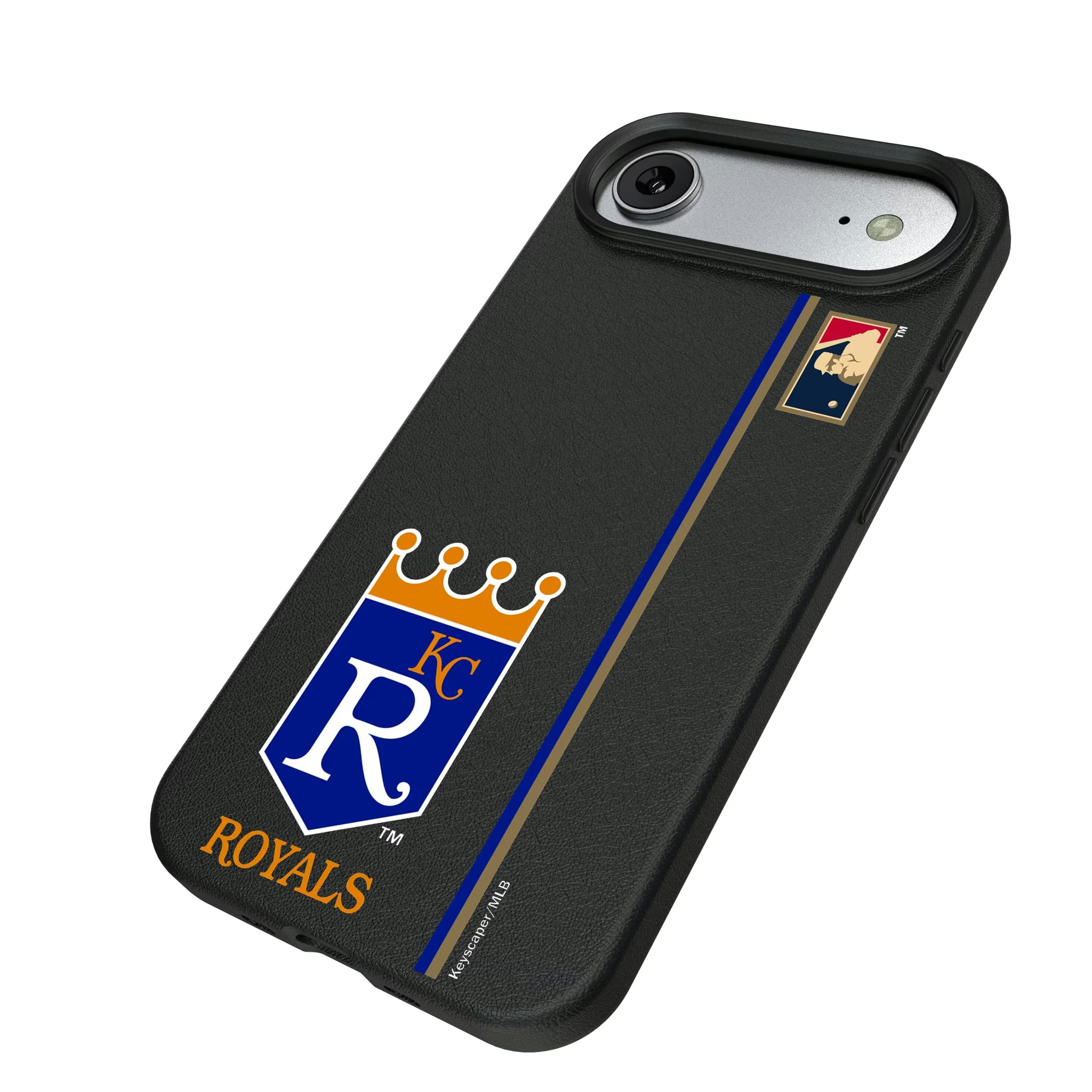 Kansas City Royals 1969-1978 - Cooperstown Collection Sidebar iPhone MagSafe Compatible Phone Case for Apple iPhone - Isometric View#Device_iPhone Air