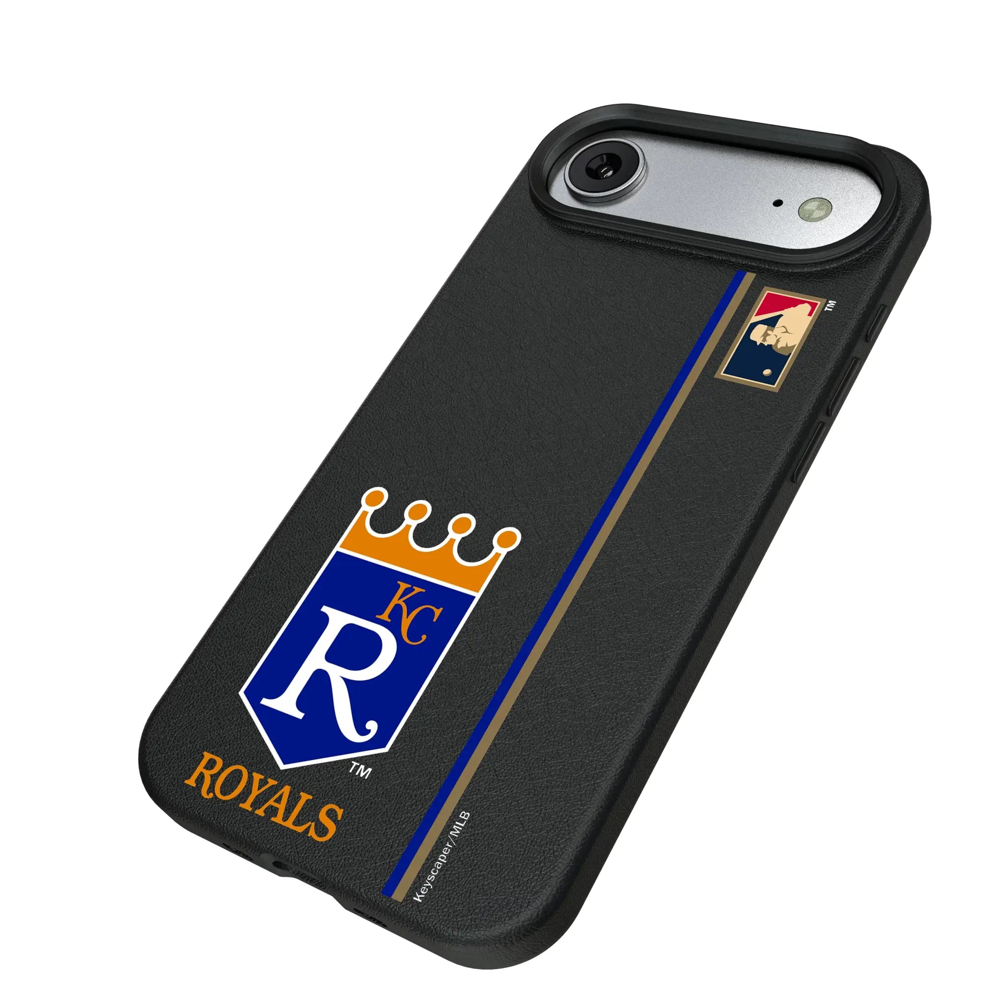 Kansas City Royals 1969-1978 - Cooperstown Collection Sidebar iPhone MagSafe Compatible Phone Case for Apple iPhone - Isometric View#Device_iPhone Air
