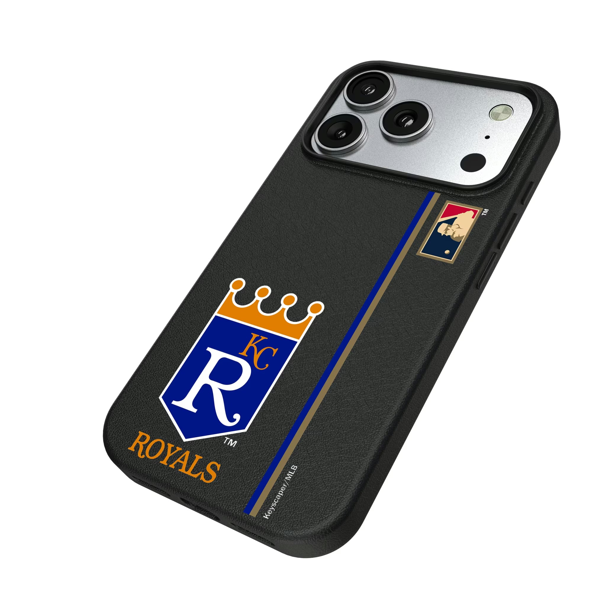 Kansas City Royals 1969-1978 - Cooperstown Collection Sidebar iPhone MagSafe Compatible Phone Case for Apple iPhone - Isometric View#Device_iPhone 17 Pro