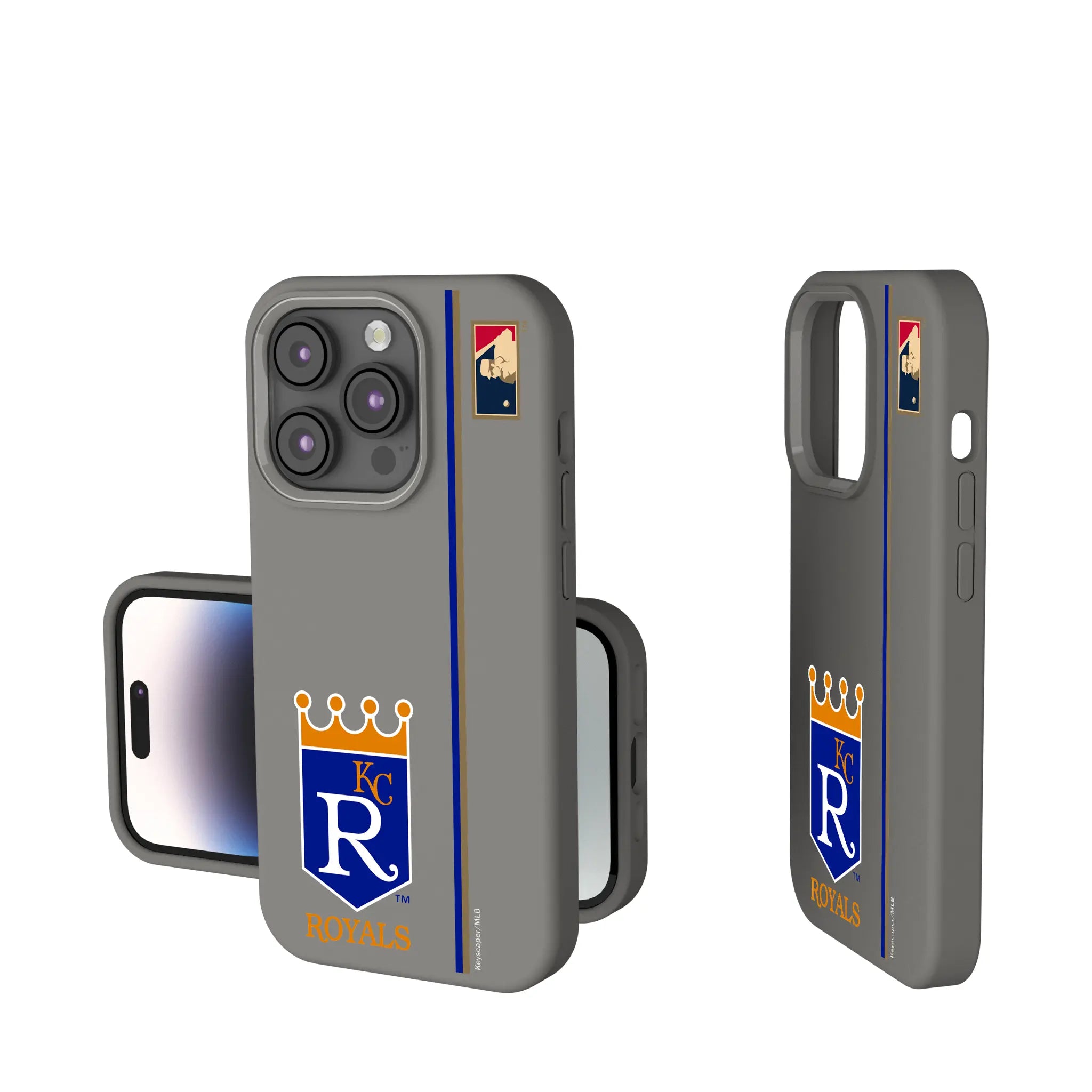 Kansas City Royals 1969-1978 - Cooperstown Collection Sidebar iPhone Soft Touch Phone Case for Apple iPhone