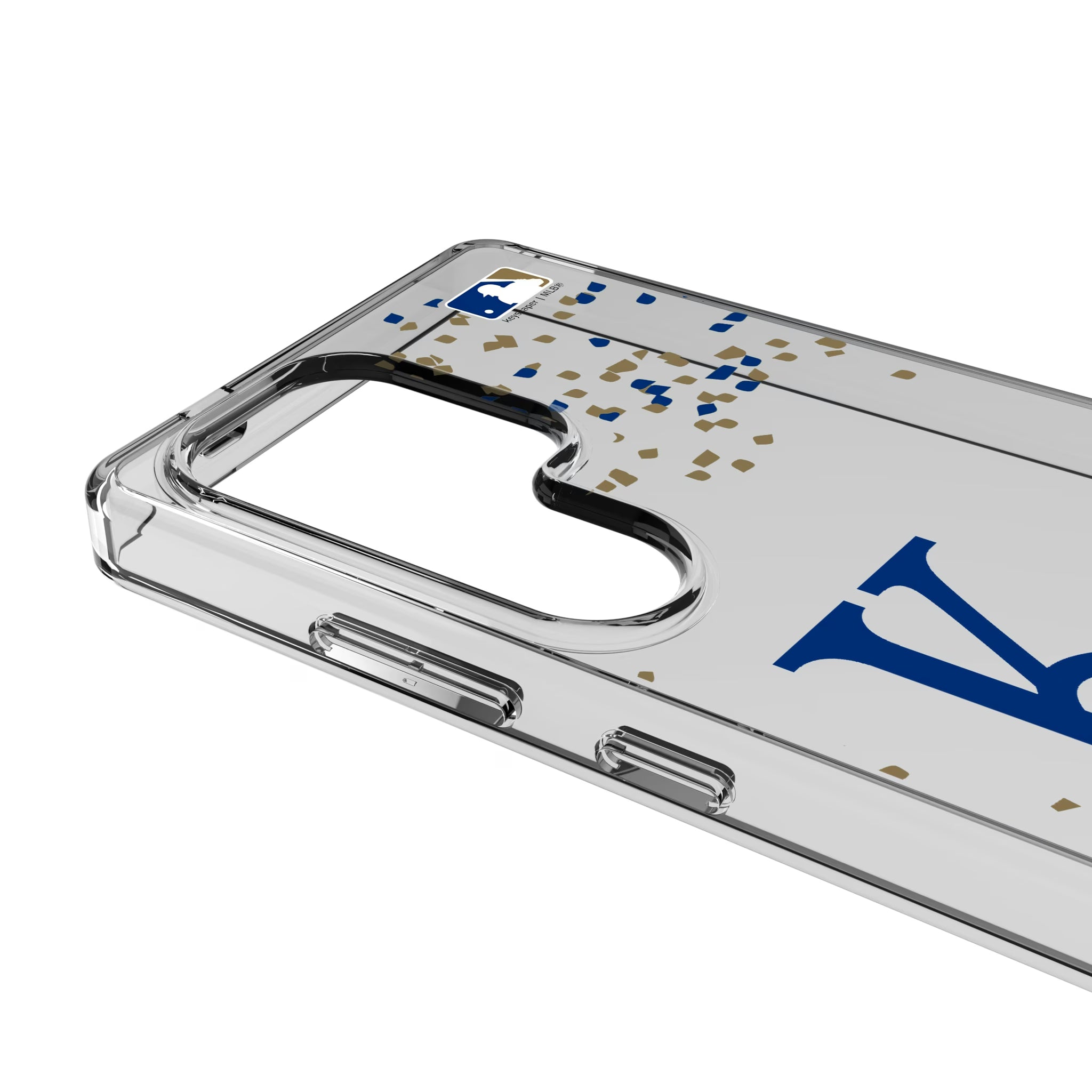 Kansas City Royals Confetti Galaxy Clear Phone Case for Samsung Galaxy - Detail