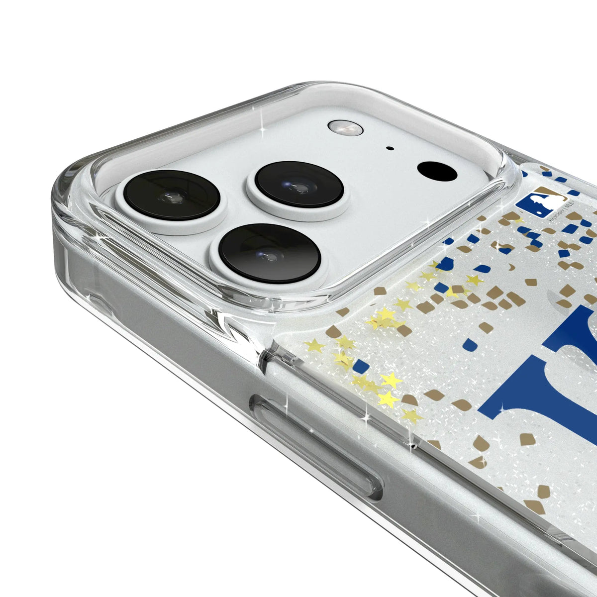 Kansas City Royals Confetti iPhone Glitter Phone Case for Apple iPhone - Detail#Device_iPhone 18 Pro