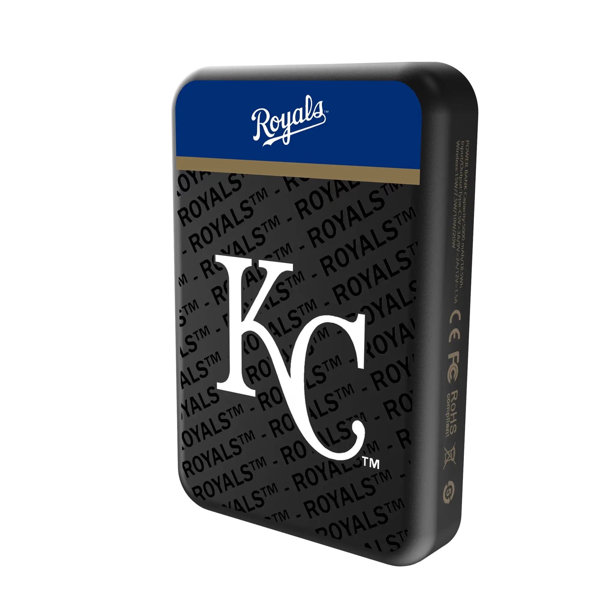 Kansas City Royals Endzone Plus Wireless Mag Power Bank