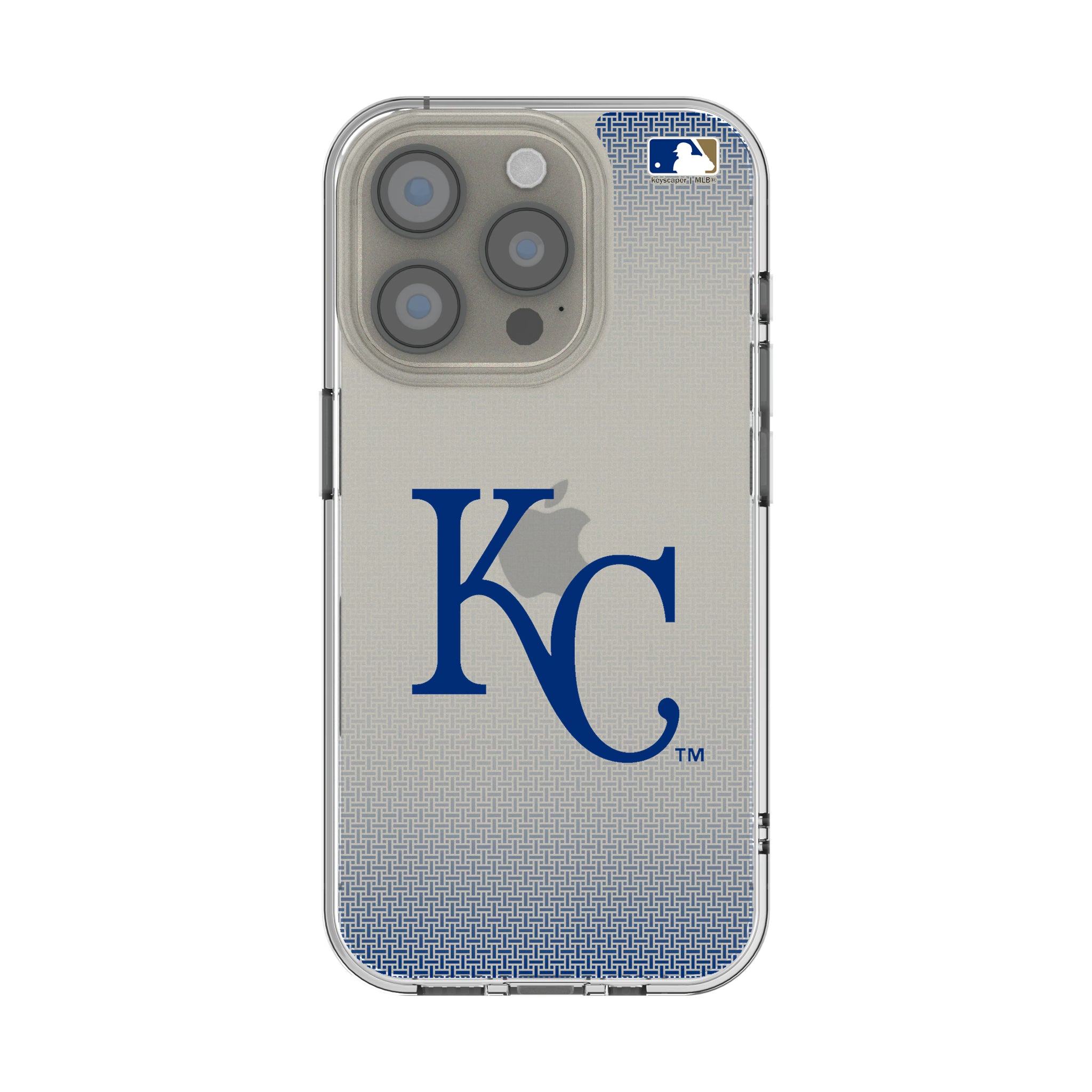 Kansas City Royals Linen iPhone Clear Phone Case for Apple iPhone