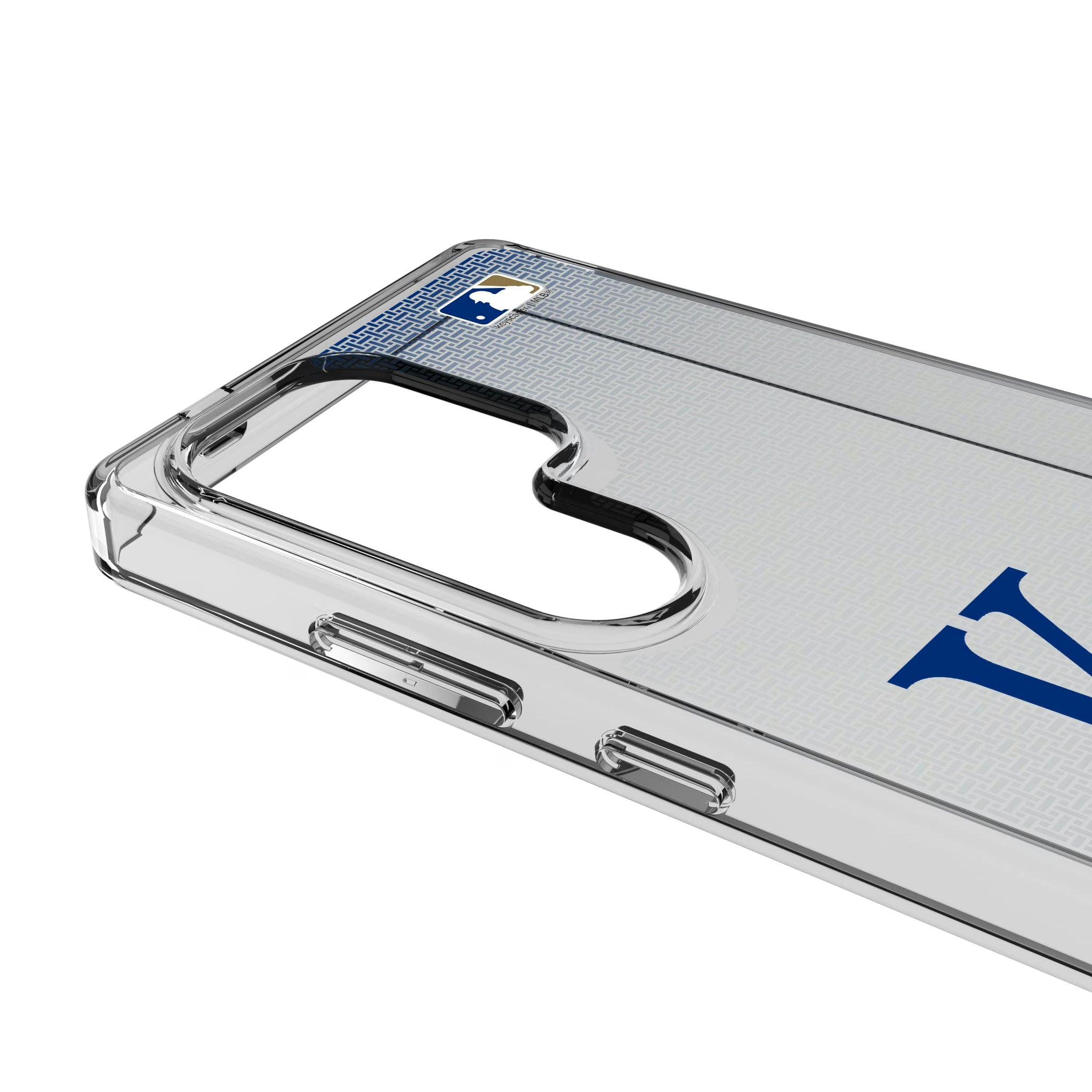 Kansas City Royals Linen Galaxy Clear Phone Case for Samsung Galaxy - Detail