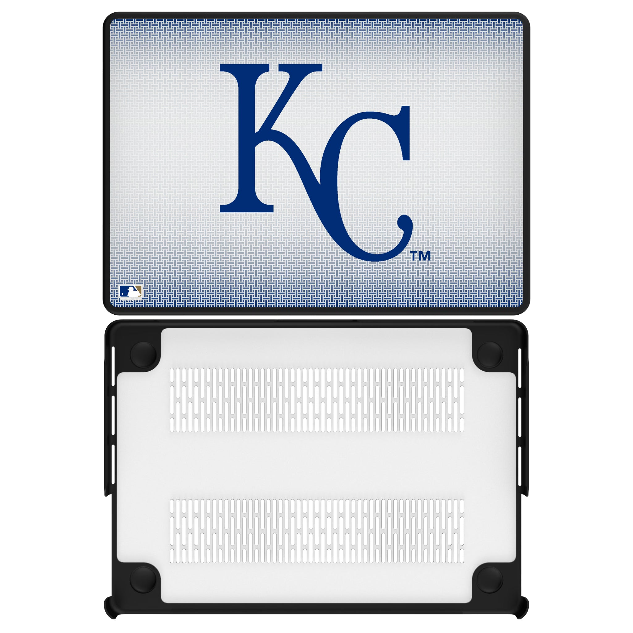 Kansas City Royals Linen MacBook Laptop Case for Apple MacBook#Device_MacBook Pro (14-inch, 2021) / MacBook Pro (14-inch, 2023) / MacBook Pro (14-inch, 2024)
