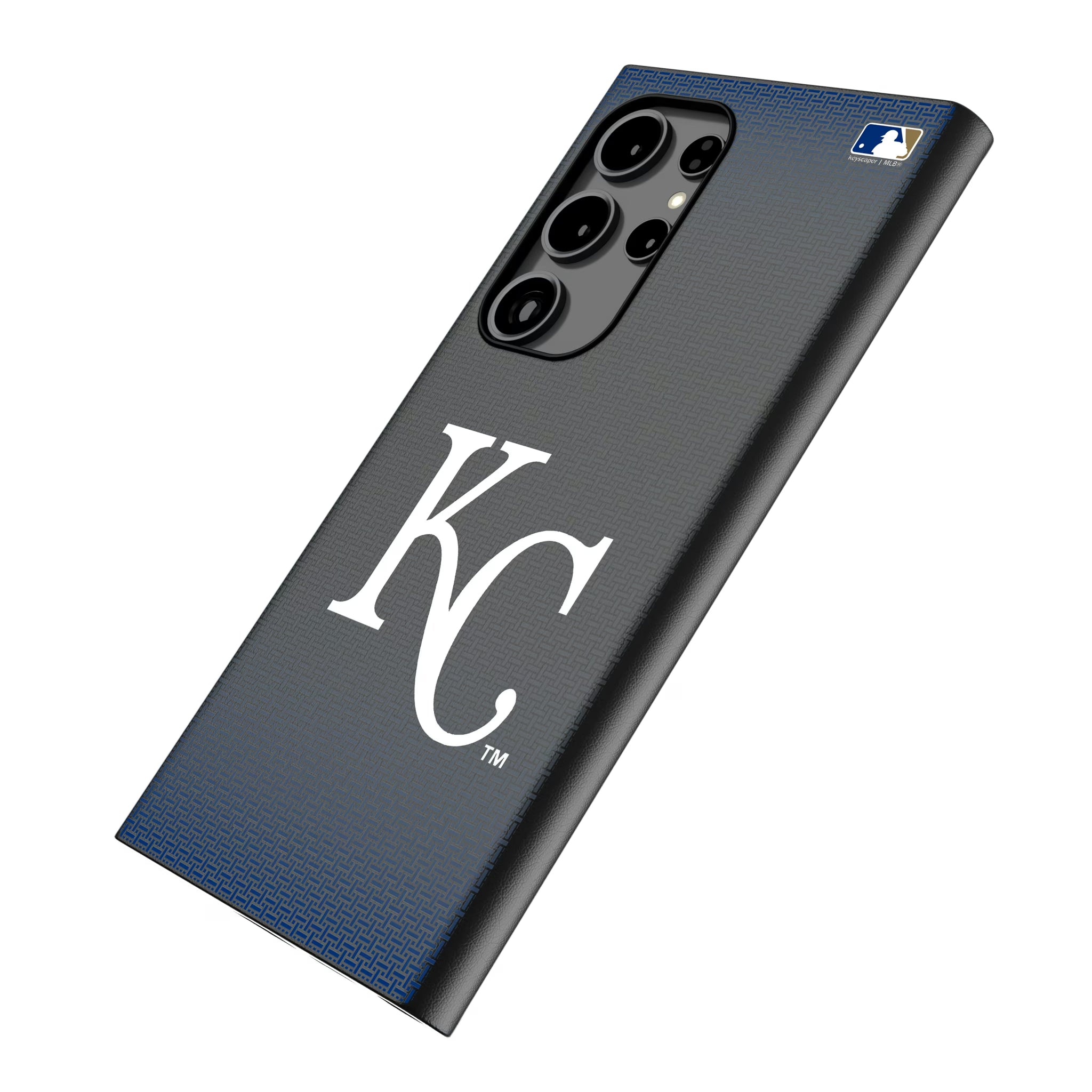 Kansas City Royals Linen Galaxy MagSafe Compatible Phone Case for Samsung Galaxy - Isometric View