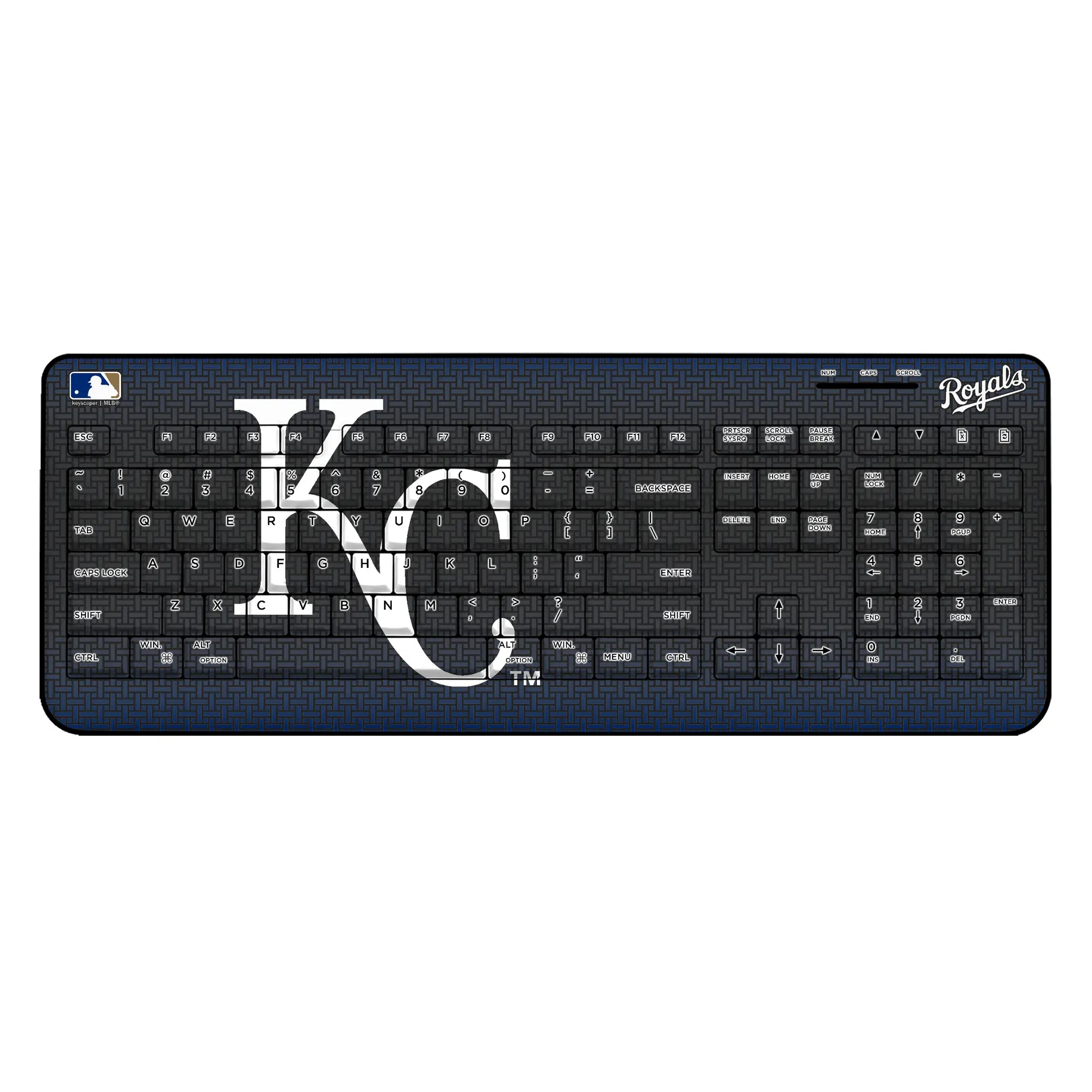 Kansas City Royals Linen Wireless USB Keyboard