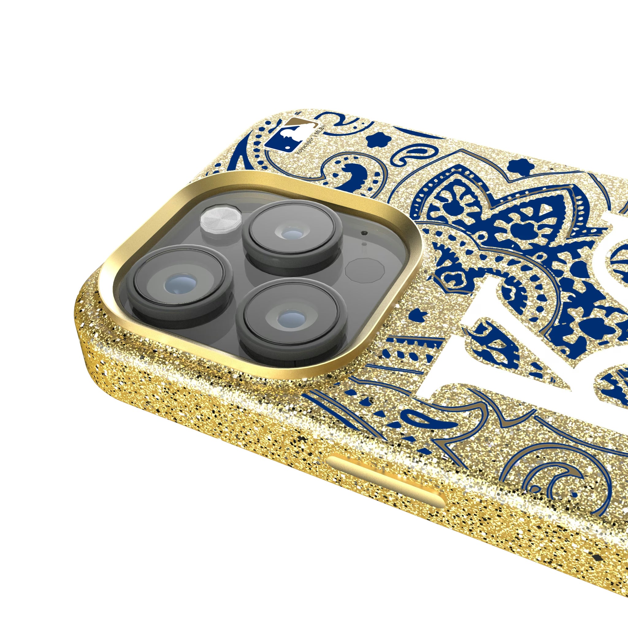 Kansas City Royals Paisley iPhone Bling Phone Case for Apple iPhone - Detail
