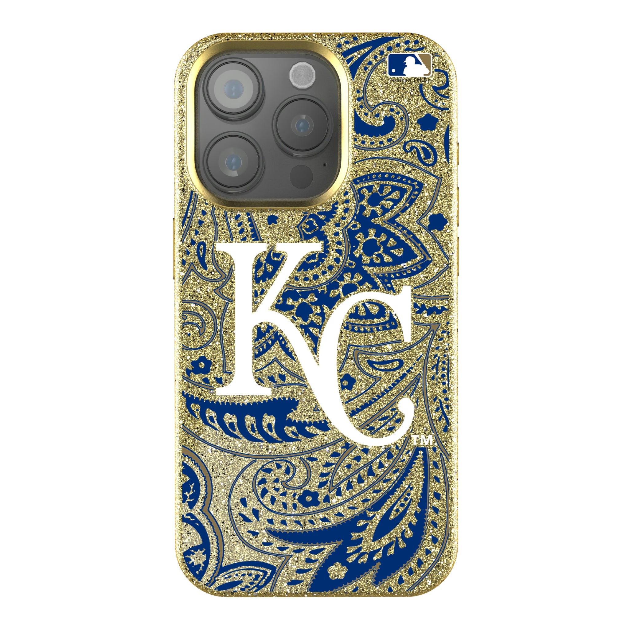 Kansas City Royals Paisley iPhone Bling Phone Case for Apple iPhone