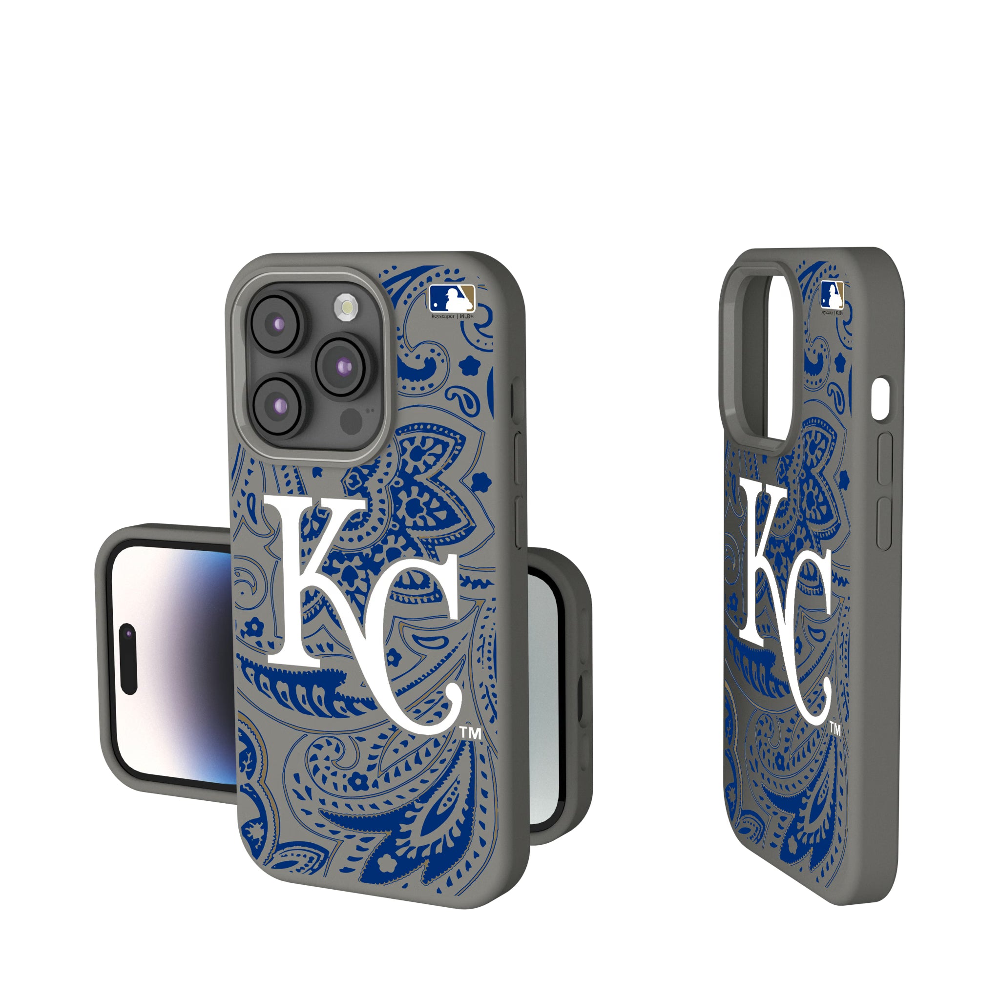 Kansas City Royals Paisley iPhone Soft Touch Phone Case for Apple iPhone