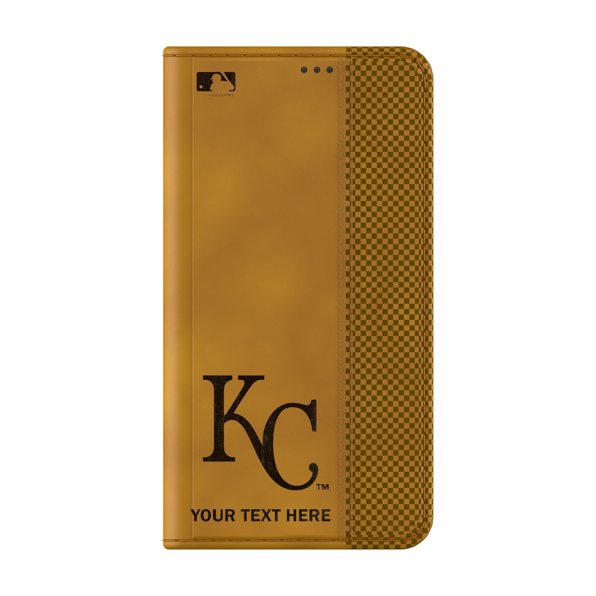 Kansas City Royals Personalized Burn Galaxy Folio Phone Case for Samsung Galaxy