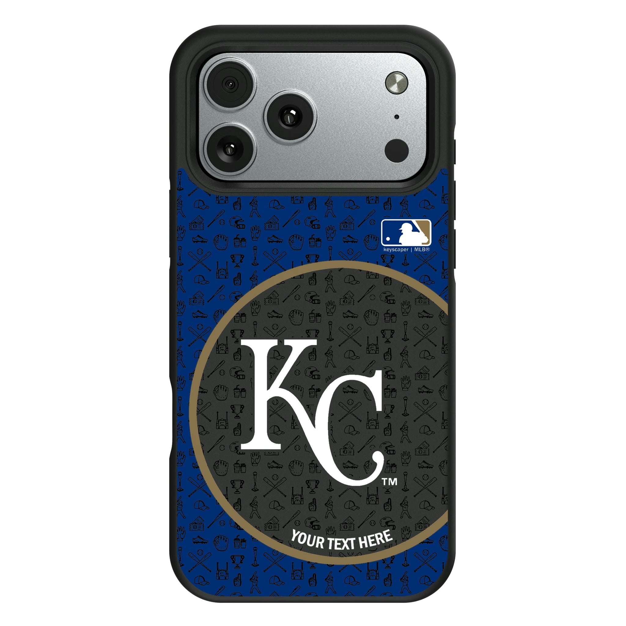 Kansas City Royals Personalized Circle iPhone Bump Phone Case for Apple iPhone#Device_iPhone 17 Pro Max