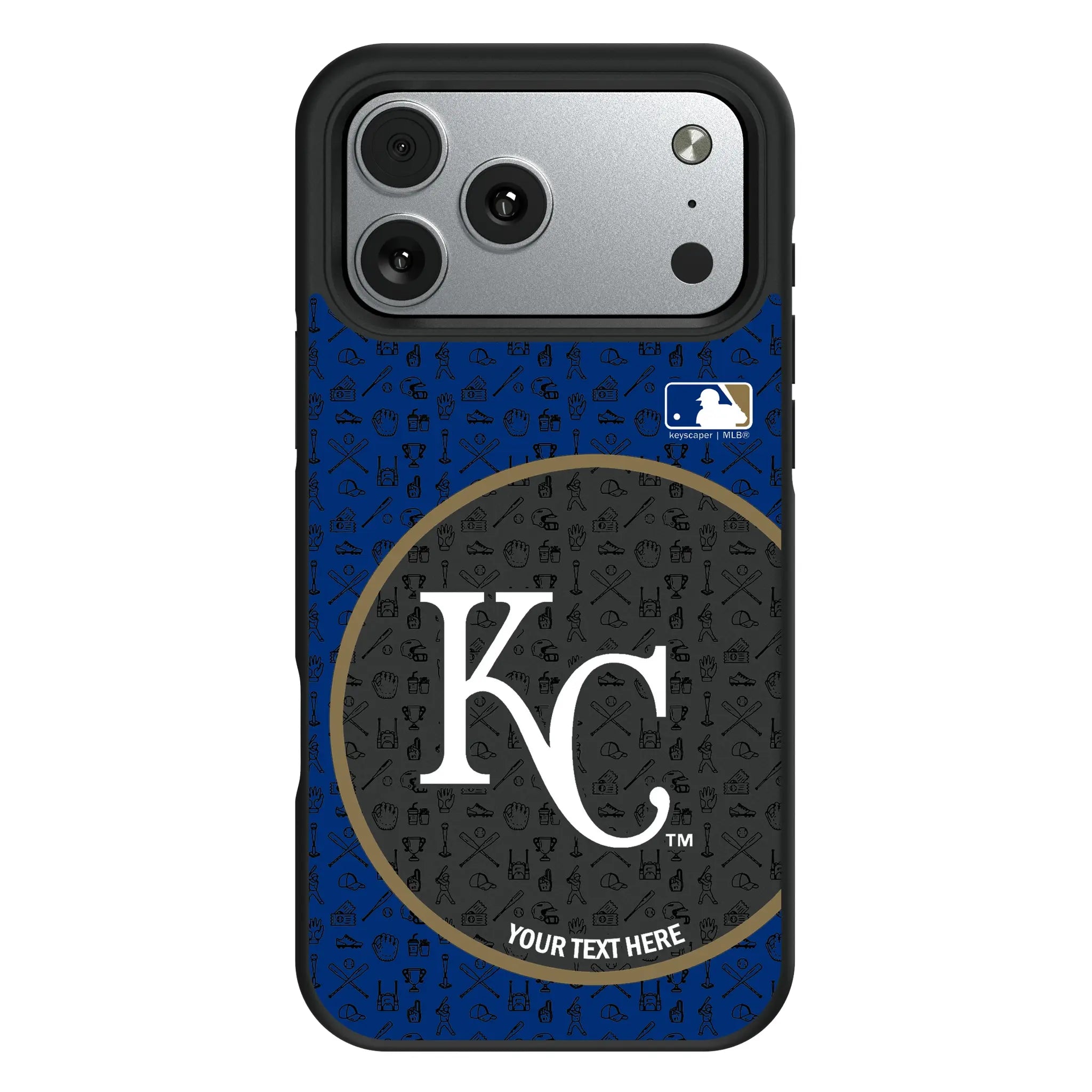 Kansas City Royals Personalized Circle iPhone Bump Phone Case for Apple iPhone#Device_iPhone 17 Pro Max