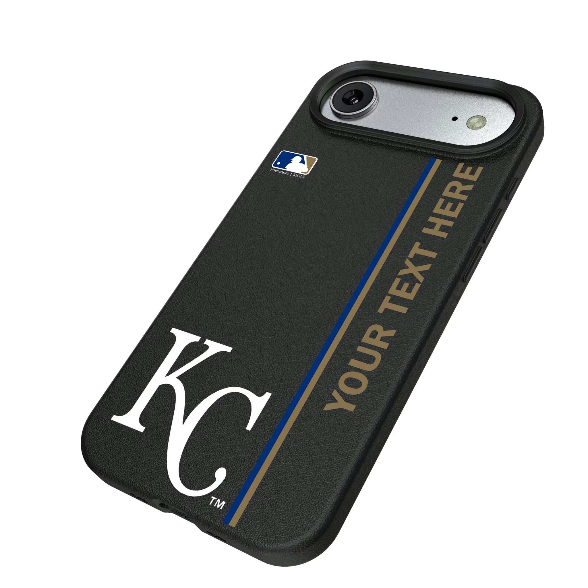 Kansas City Royals Personalized Sidebard iPhone MagSafe Compatible Phone Case for Apple iPhone - Isometric View#Device_iPhone Air