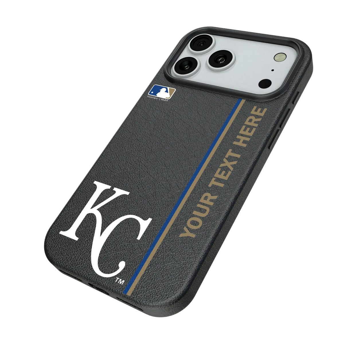 Kansas City Royals Personalized Sidebard iPhone MagSafe Compatible Phone Case for Apple iPhone - Isometric View#Device_iPhone 18 Pro Max